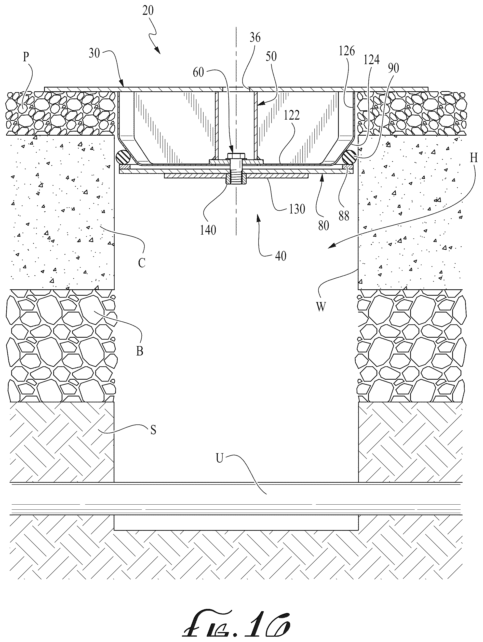 Patent US12297608 Figure 13 – Selectively frictionally engaged hole cover