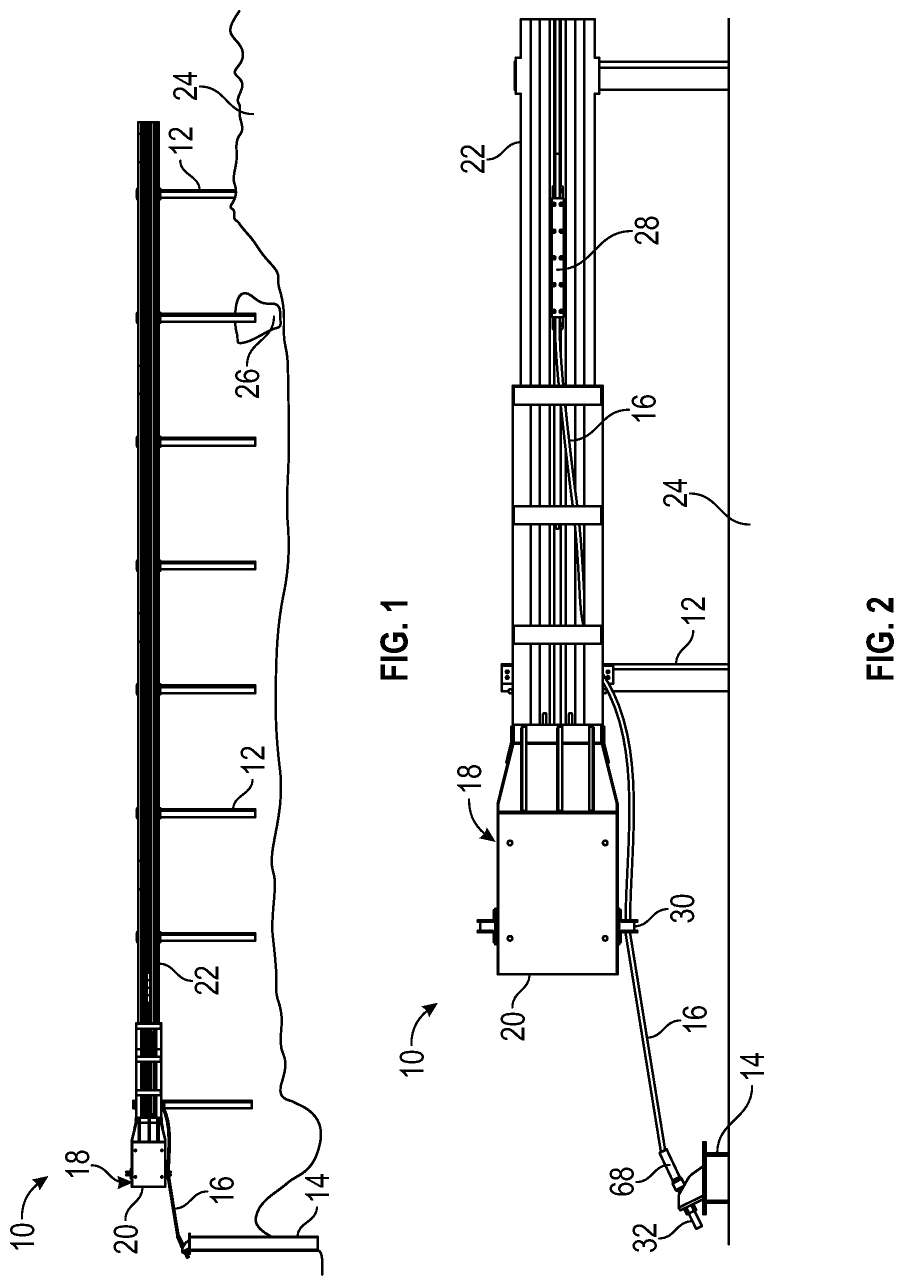 Patent US12297611 Figure 1 – Guardrail terminal