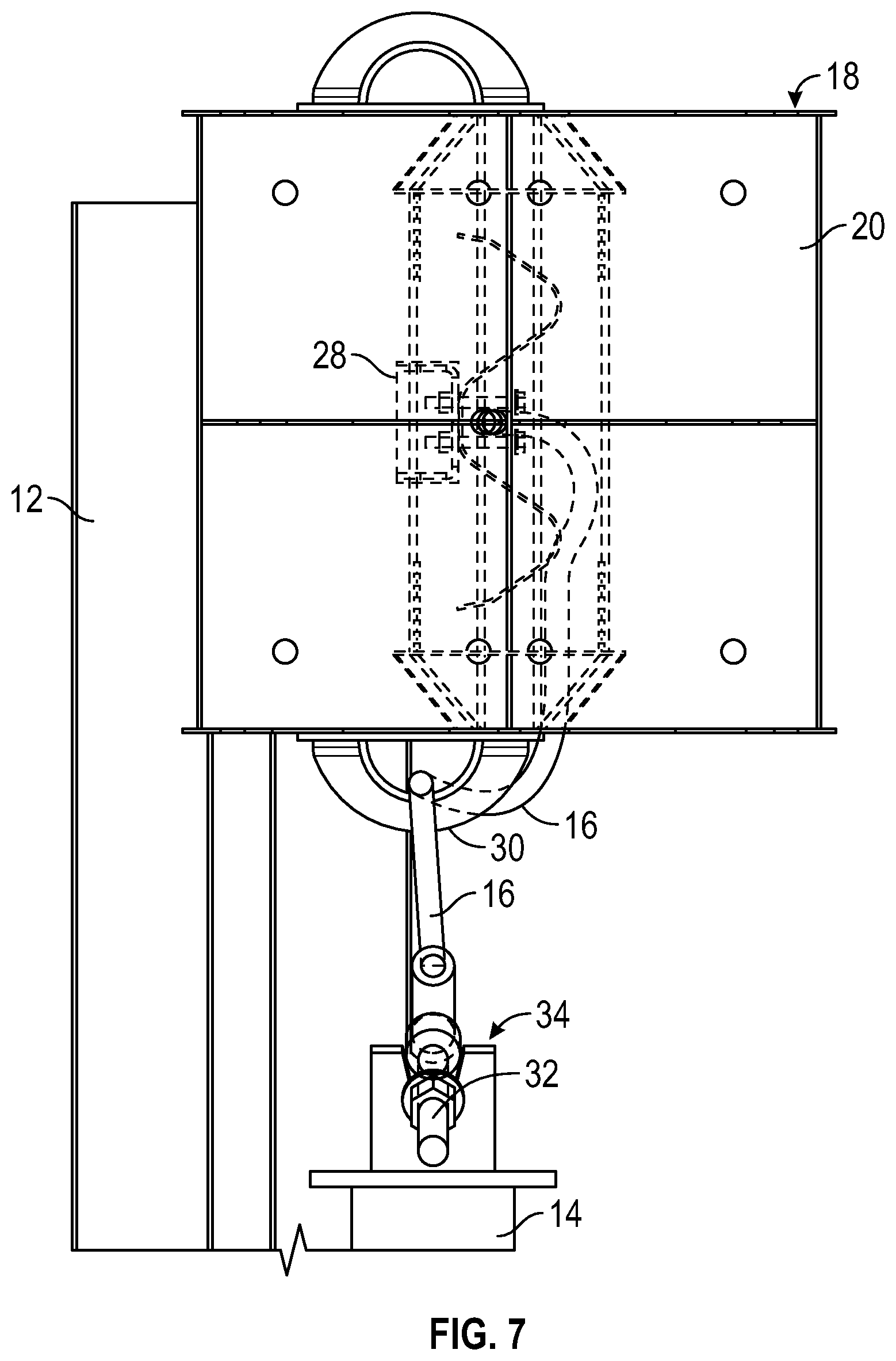 Patent US12297611 Figure 6 – Guardrail terminal