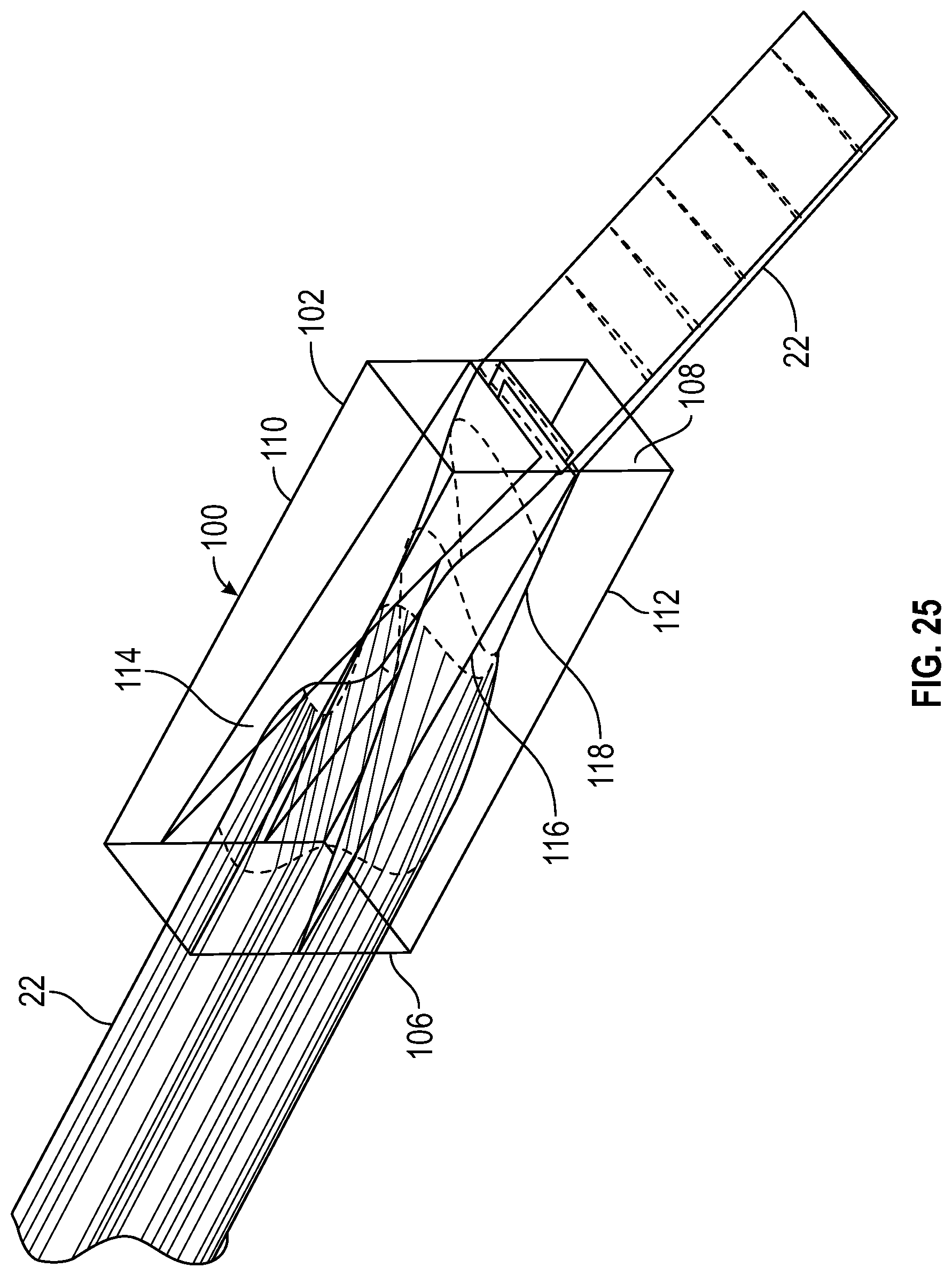 Patent US12297611 Figure 14 – Guardrail terminal