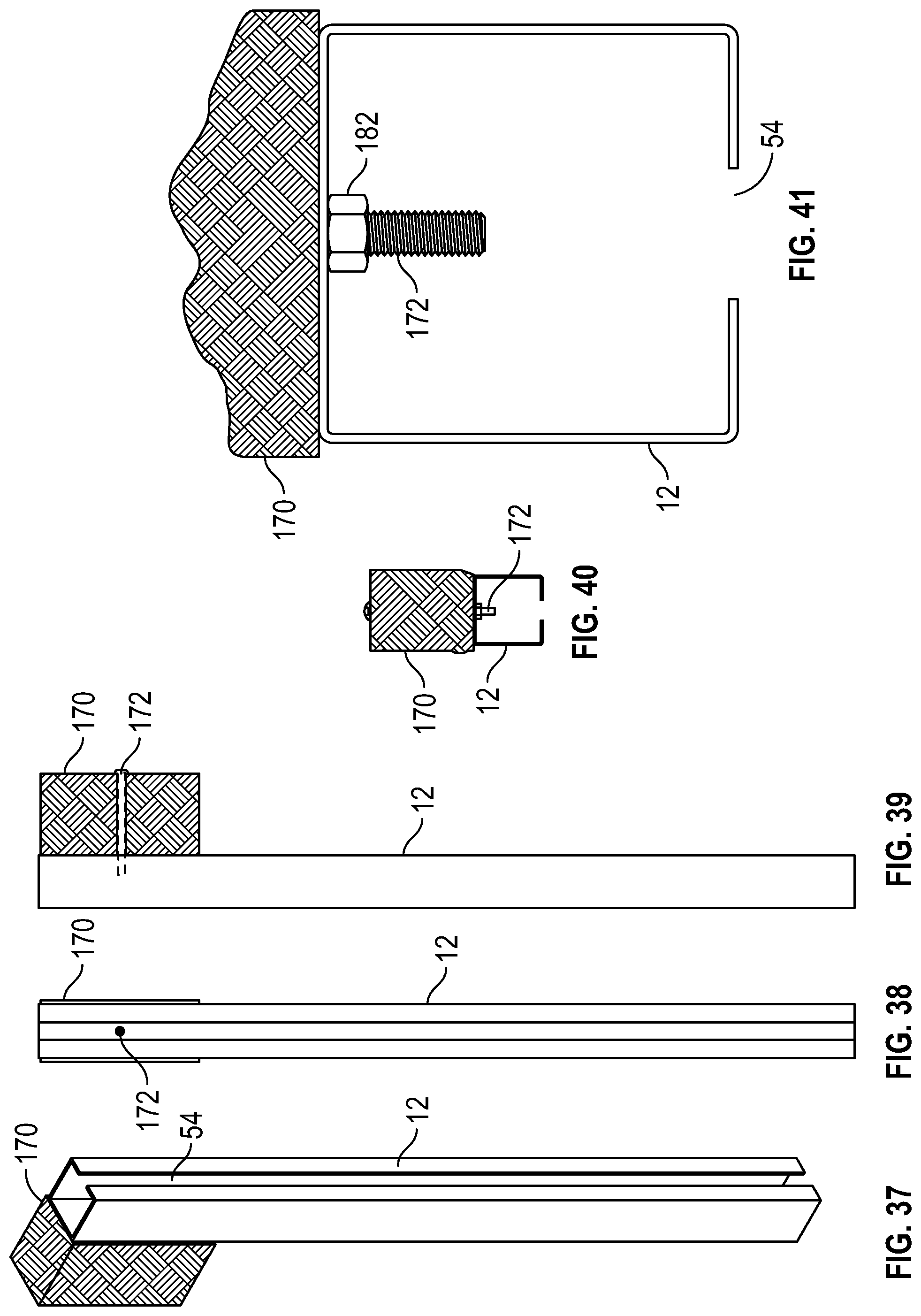 Patent US12297611 Figure 19 – Guardrail terminal