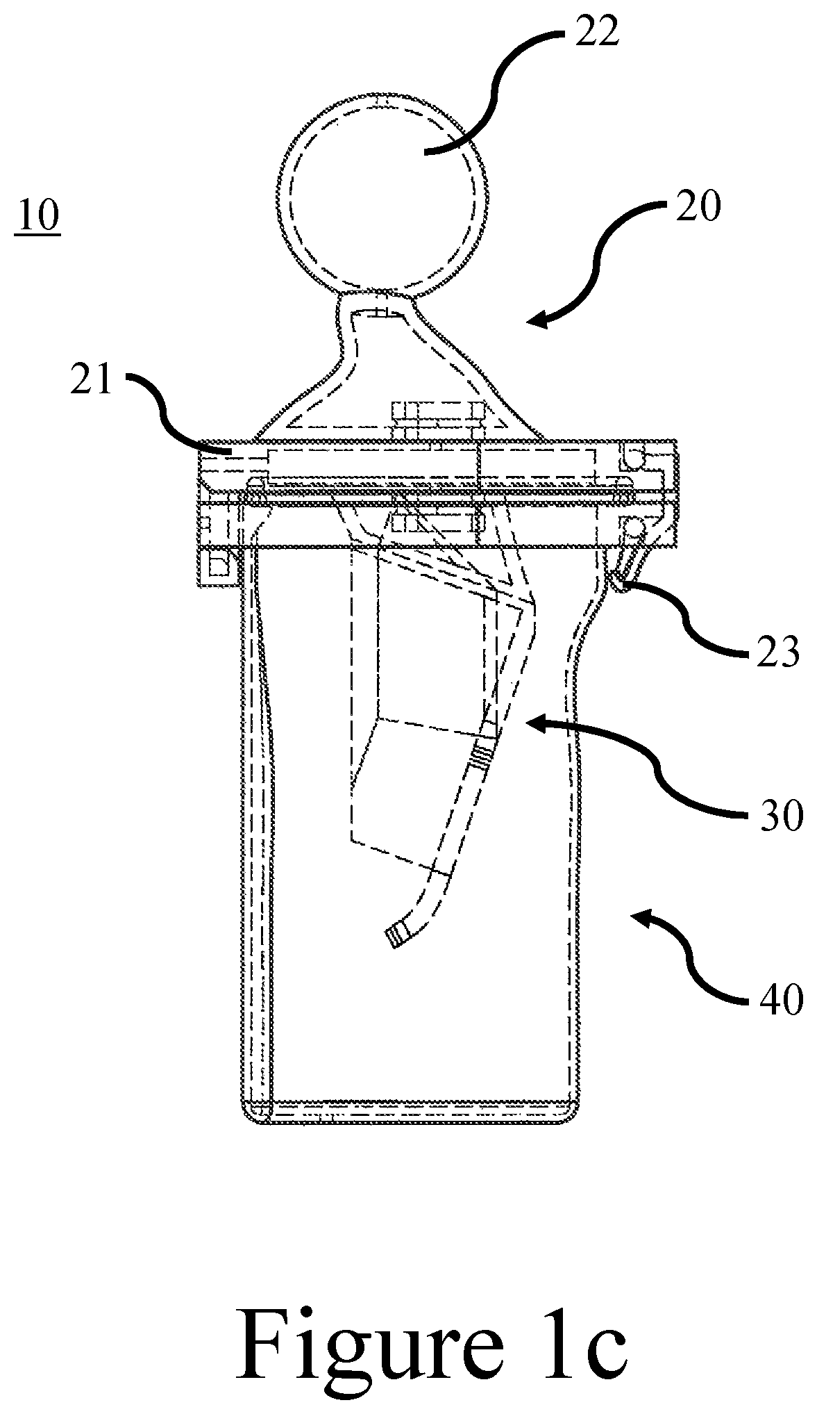 Patent US12297613 Figure 3 – Systems and methods for retrieving, transporting and disposing of pet waste