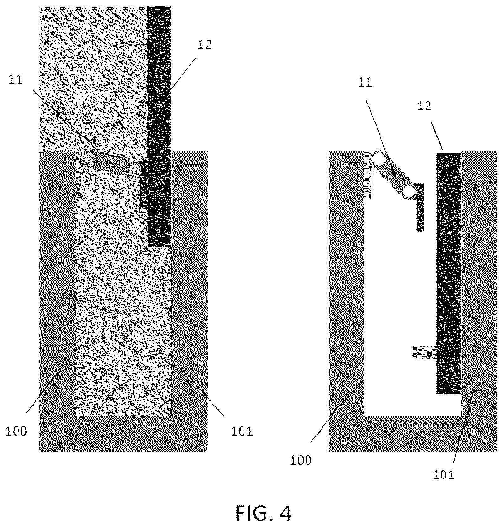 Patent US12297615 Figure 4 – Self-closing flood barrier