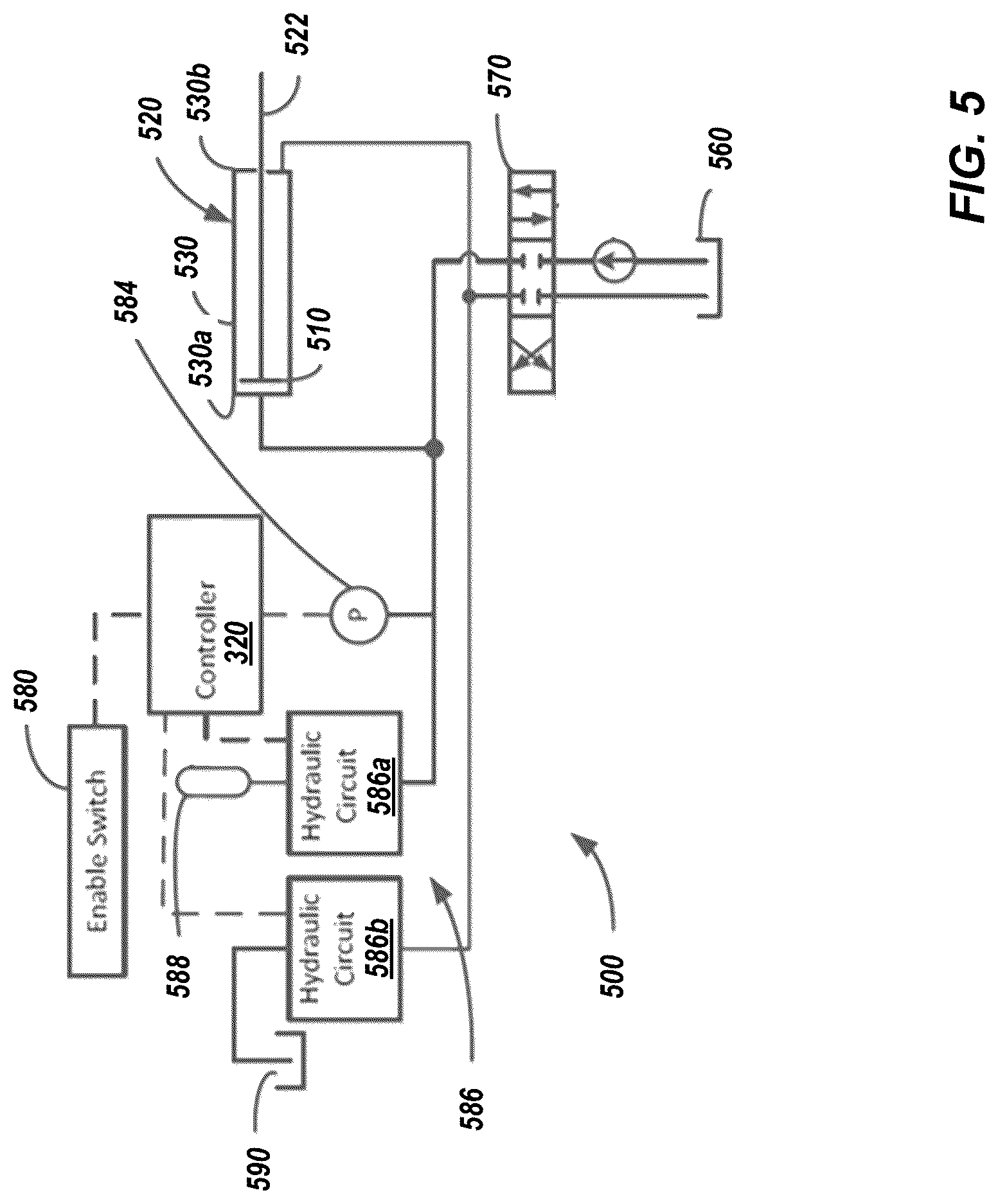 Patent US12297622 Figure 5 – Remote feature activation in power machines