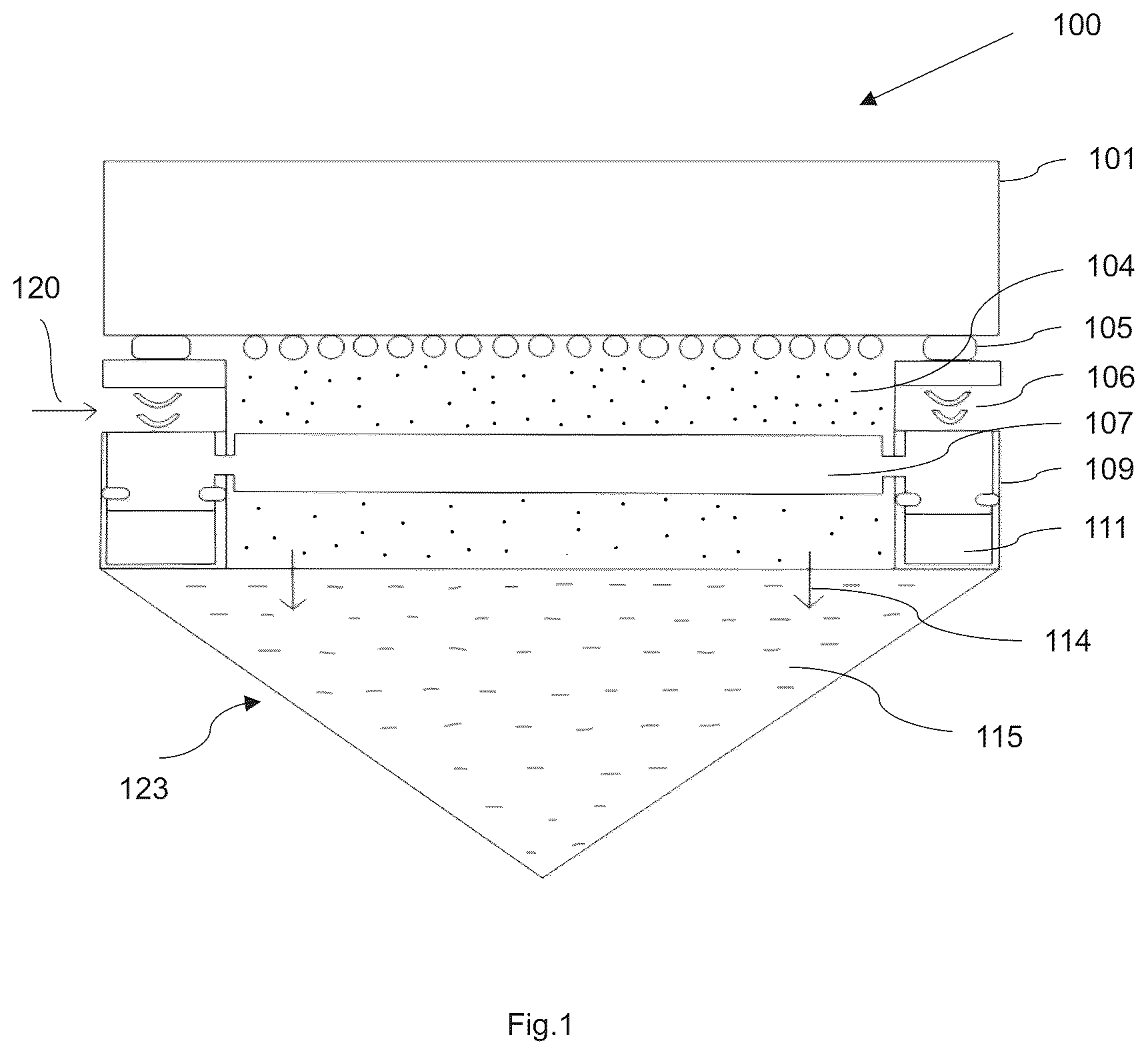 Patent US12297626 Figure 1 – Triple purpose solar panel condensation system