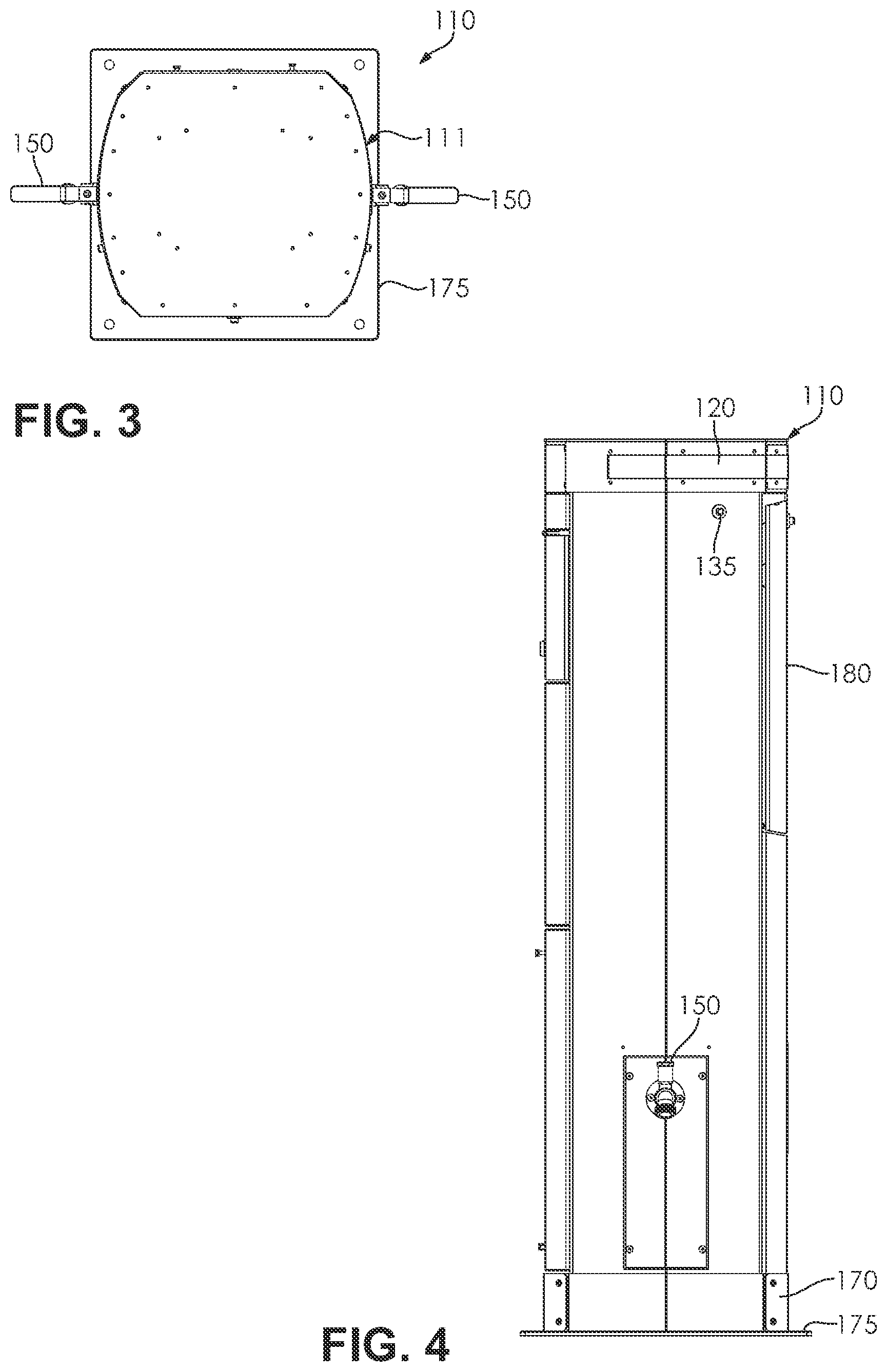 Patent US12297627 Figure 2 – Power and communications pedestal for recreational vehicles