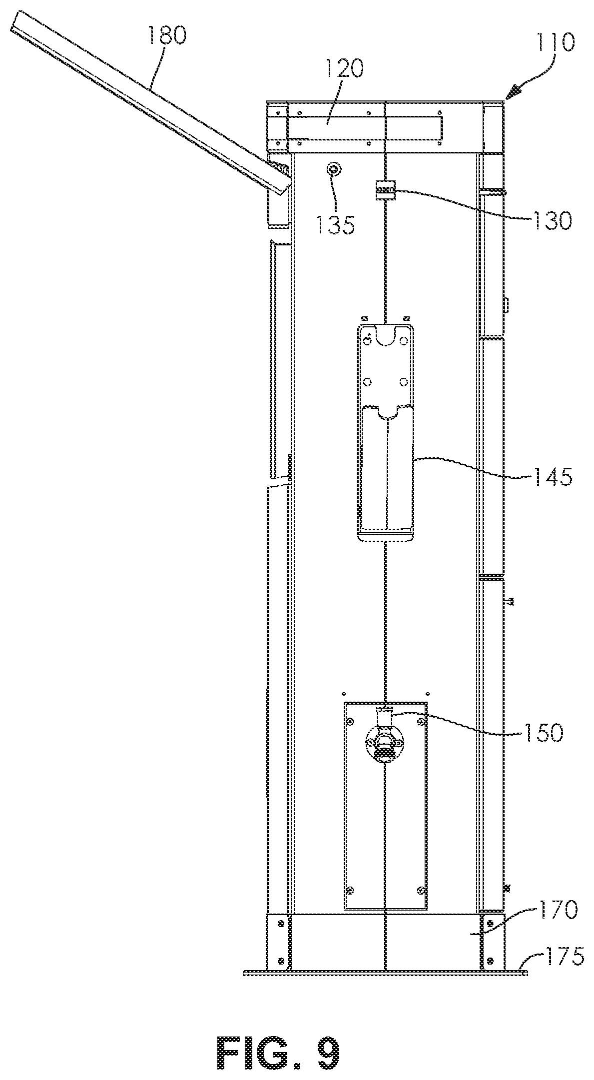 Patent US12297627 Figure 6 – Power and communications pedestal for recreational vehicles