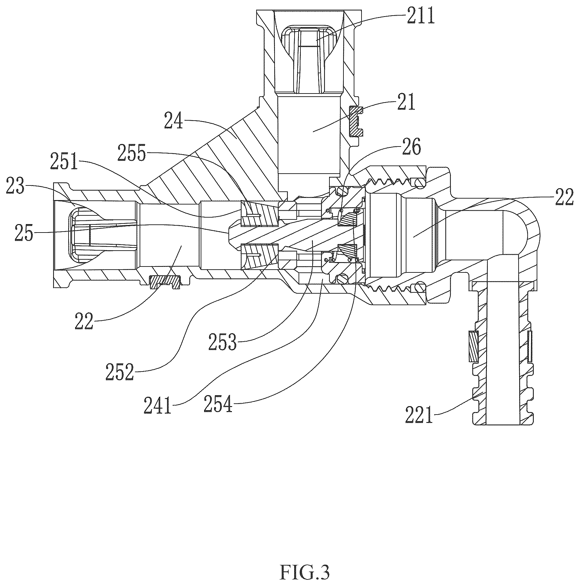 Patent US12297629 Figure 3 – Water outlet panel, water outlet panel assembly configured to be connected to faucet, and faucet