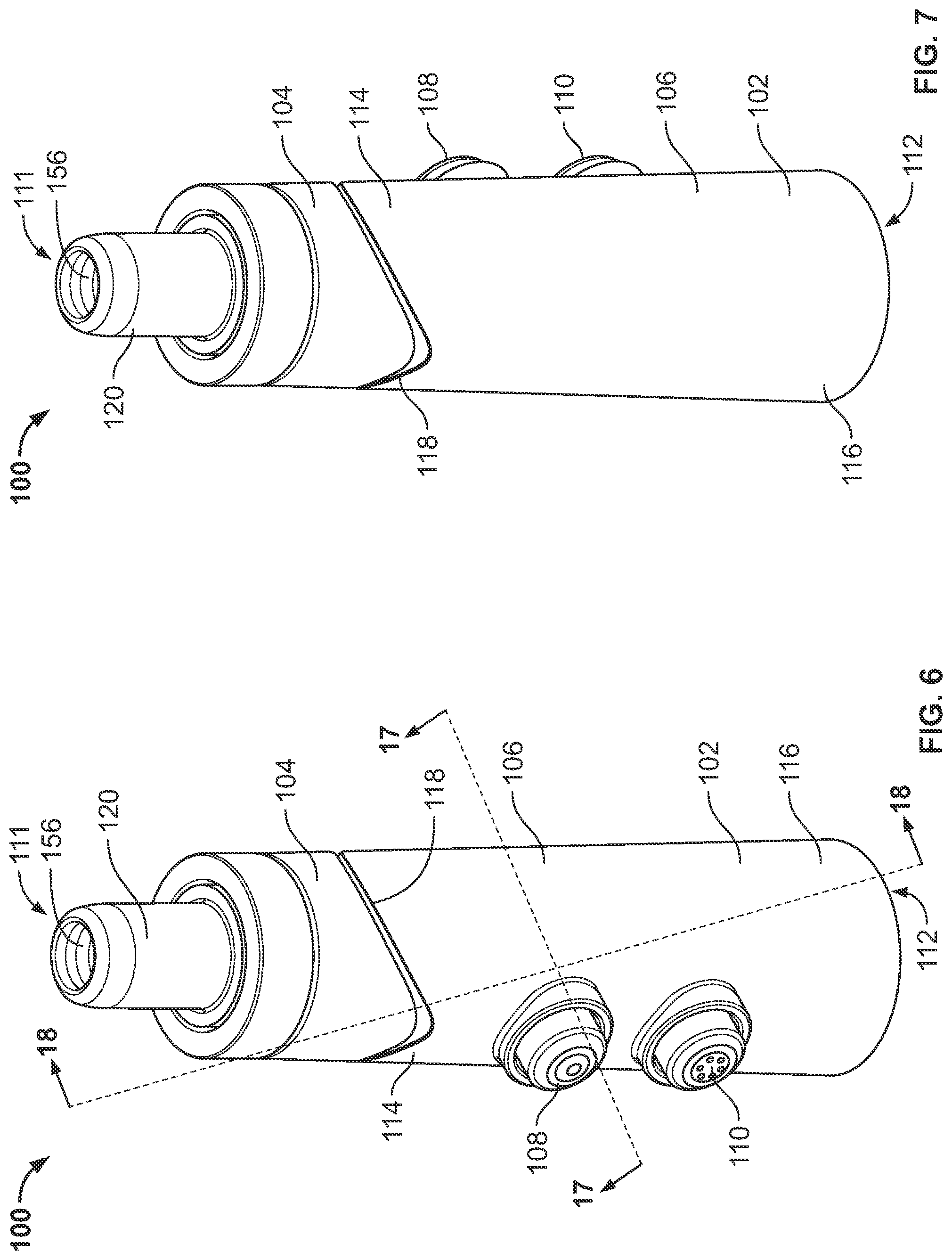 Patent US12297630 Figure 6 – Pivoting spray head faucet