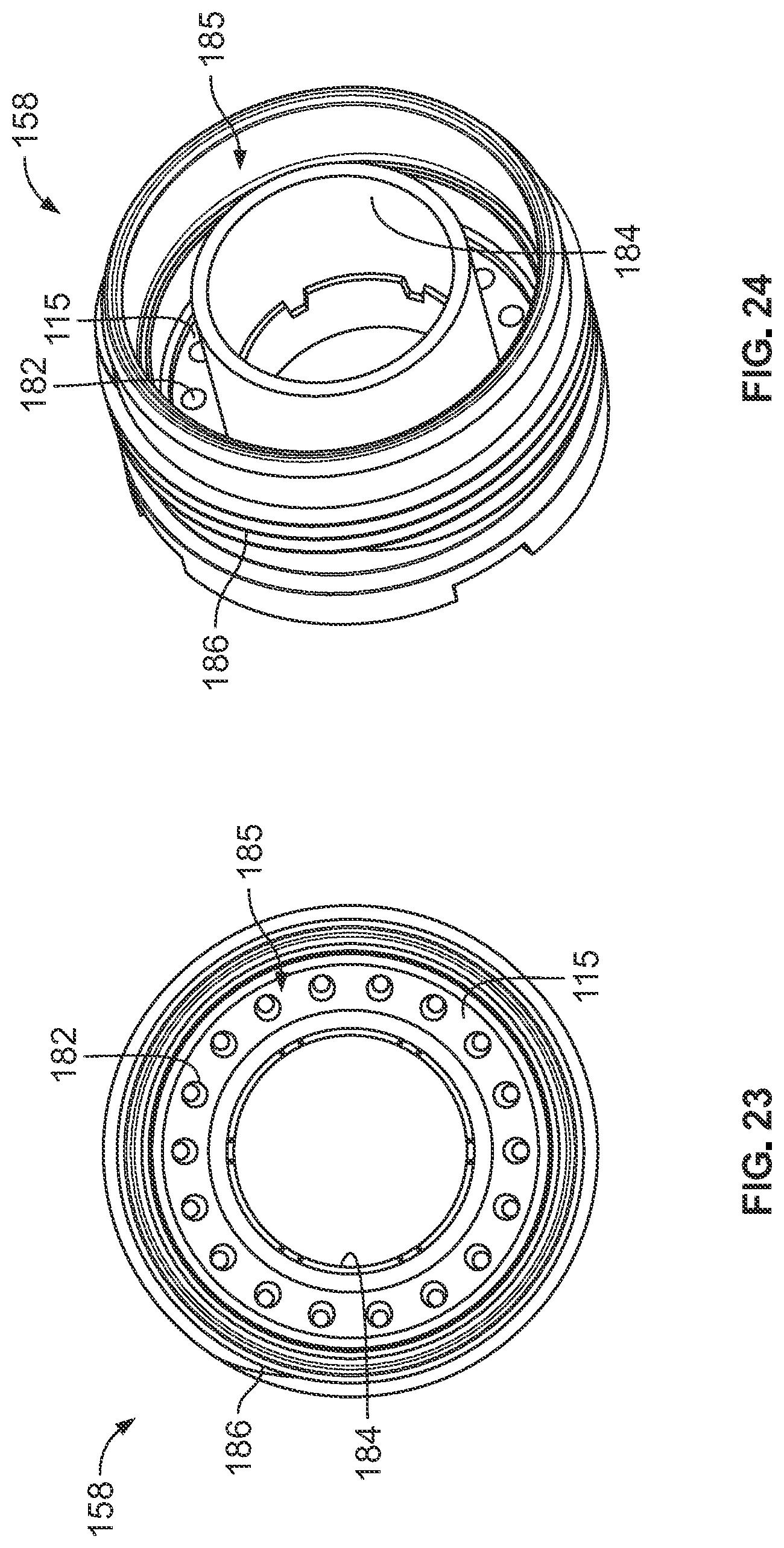Patent US12297630 Figure 19 – Pivoting spray head faucet