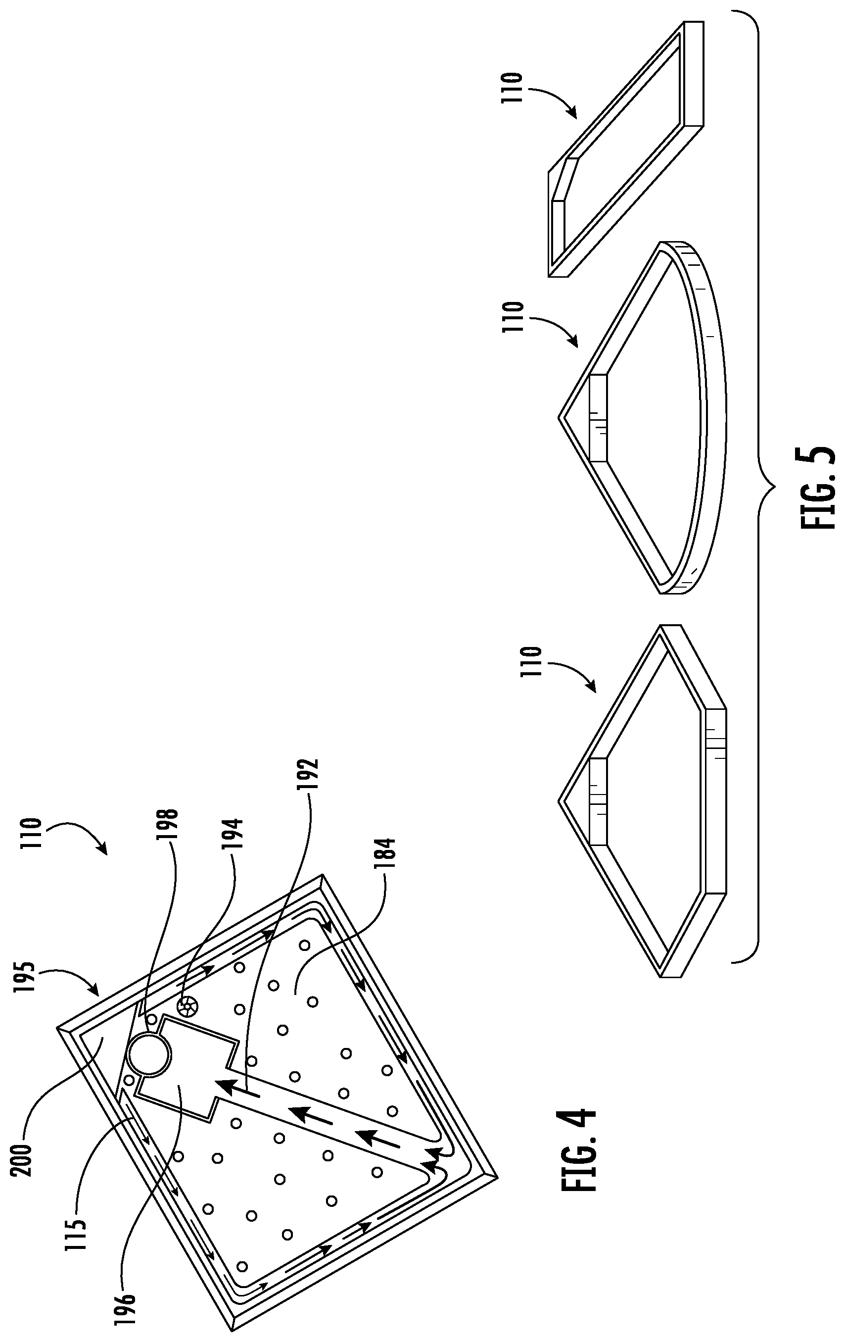 Patent US12297631 Figure 3 – Recirculating shower system