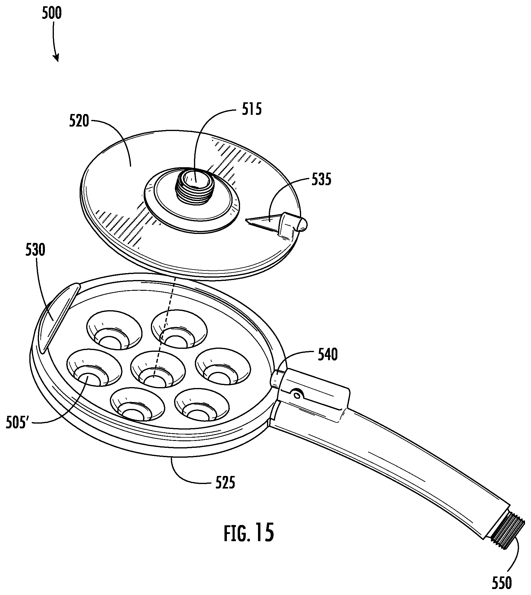 Patent US12297631 Figure 10 – Recirculating shower system