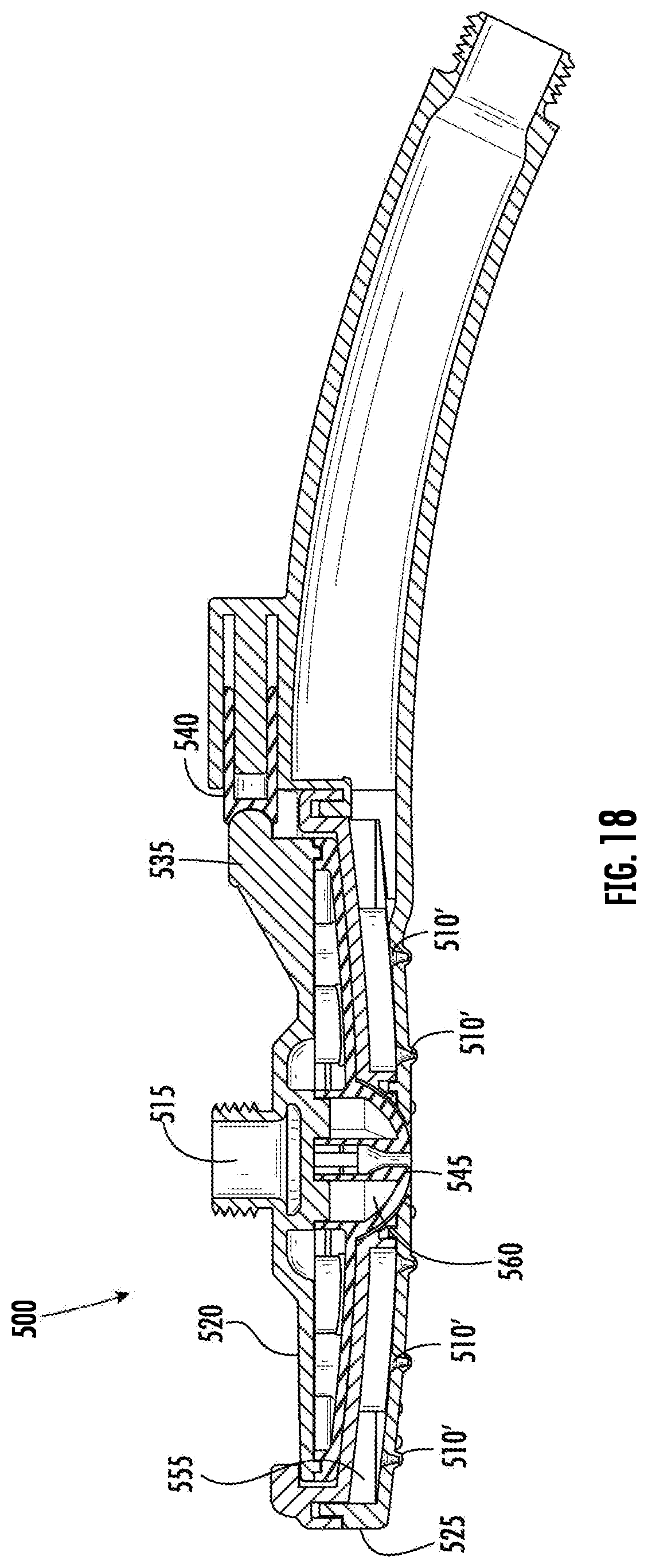 Patent US12297631 Figure 12 – Recirculating shower system