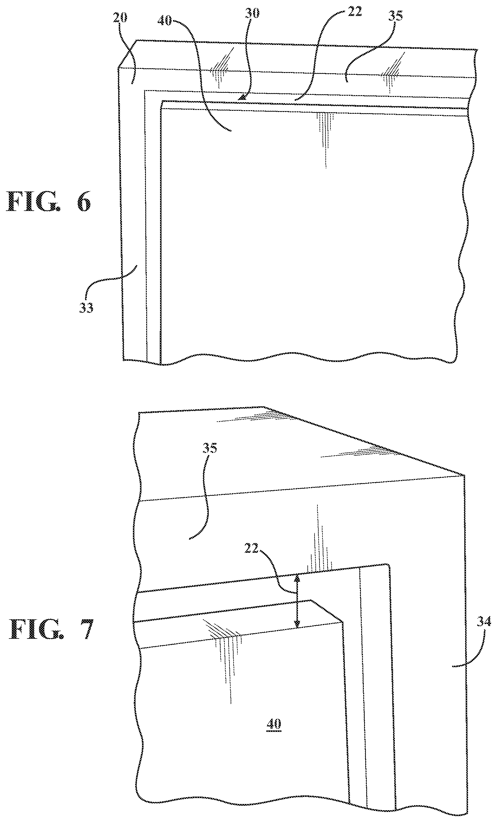 Patent US12297633 Figure 6 – Apron front sink with interchangeable faces