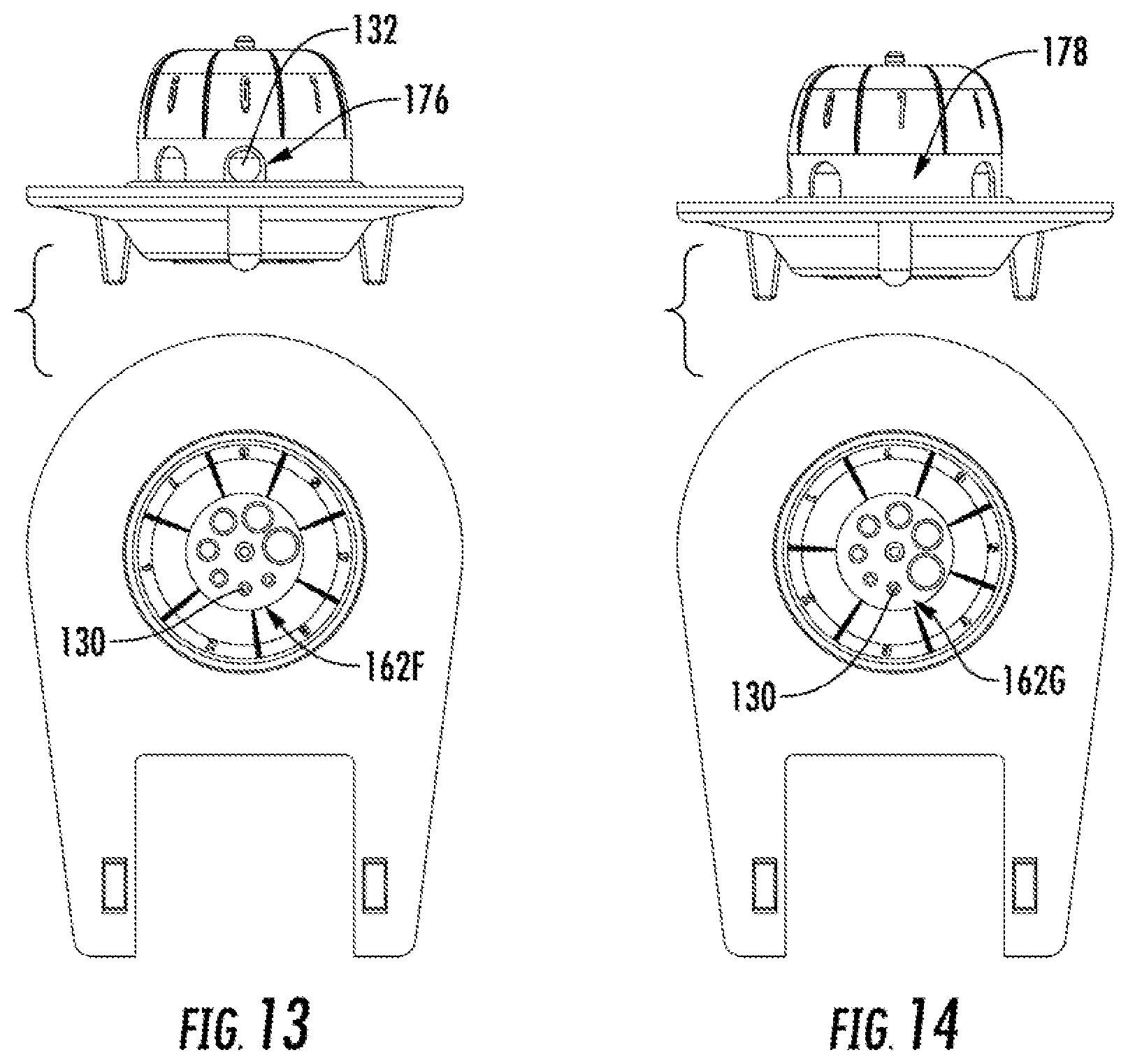 Patent US12297634 Figure 10 – Adjustable toilet flapper valve assembly