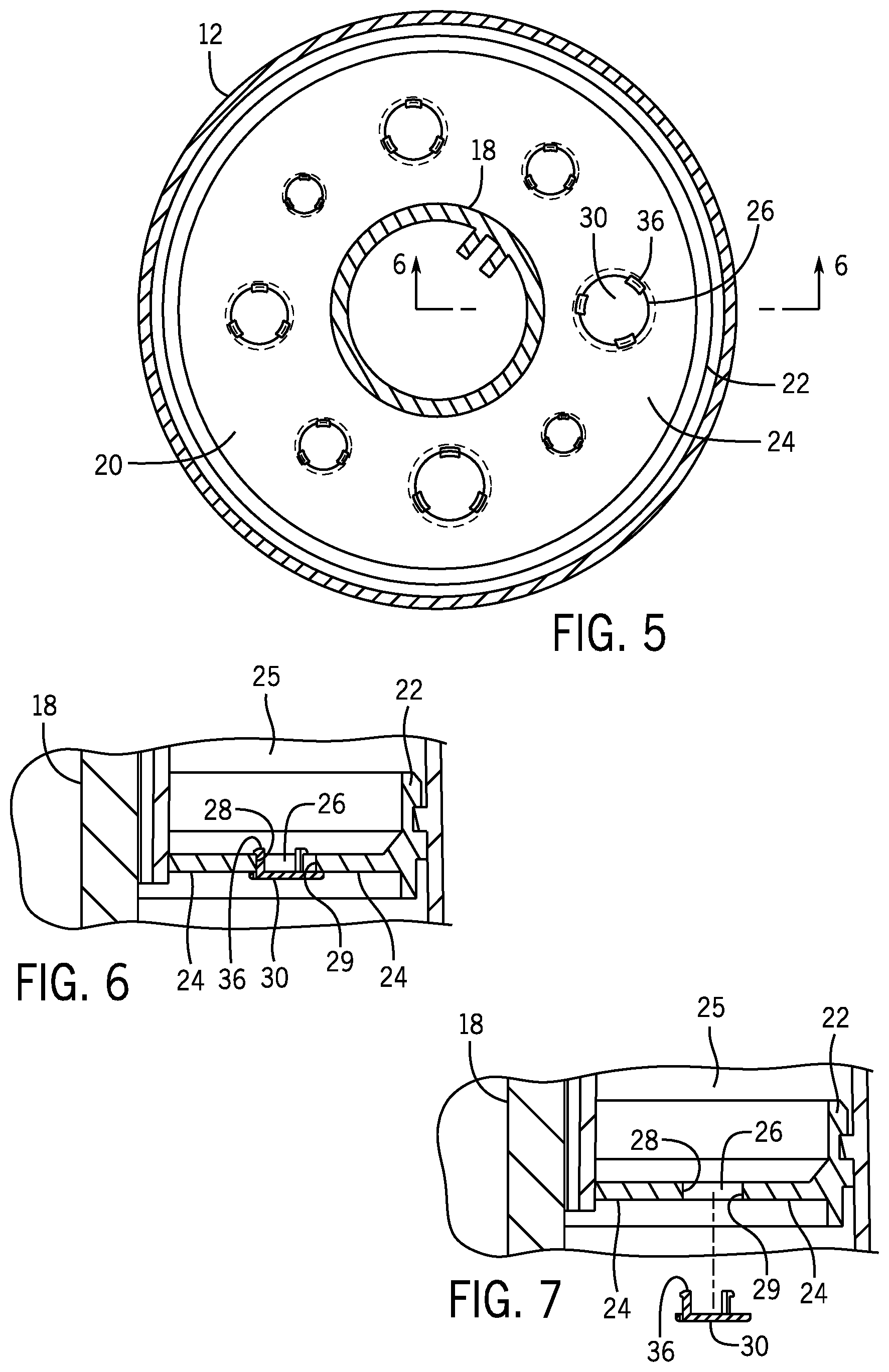 Patent US12297635 Figure 3 – Base for universal slide style float and assembly