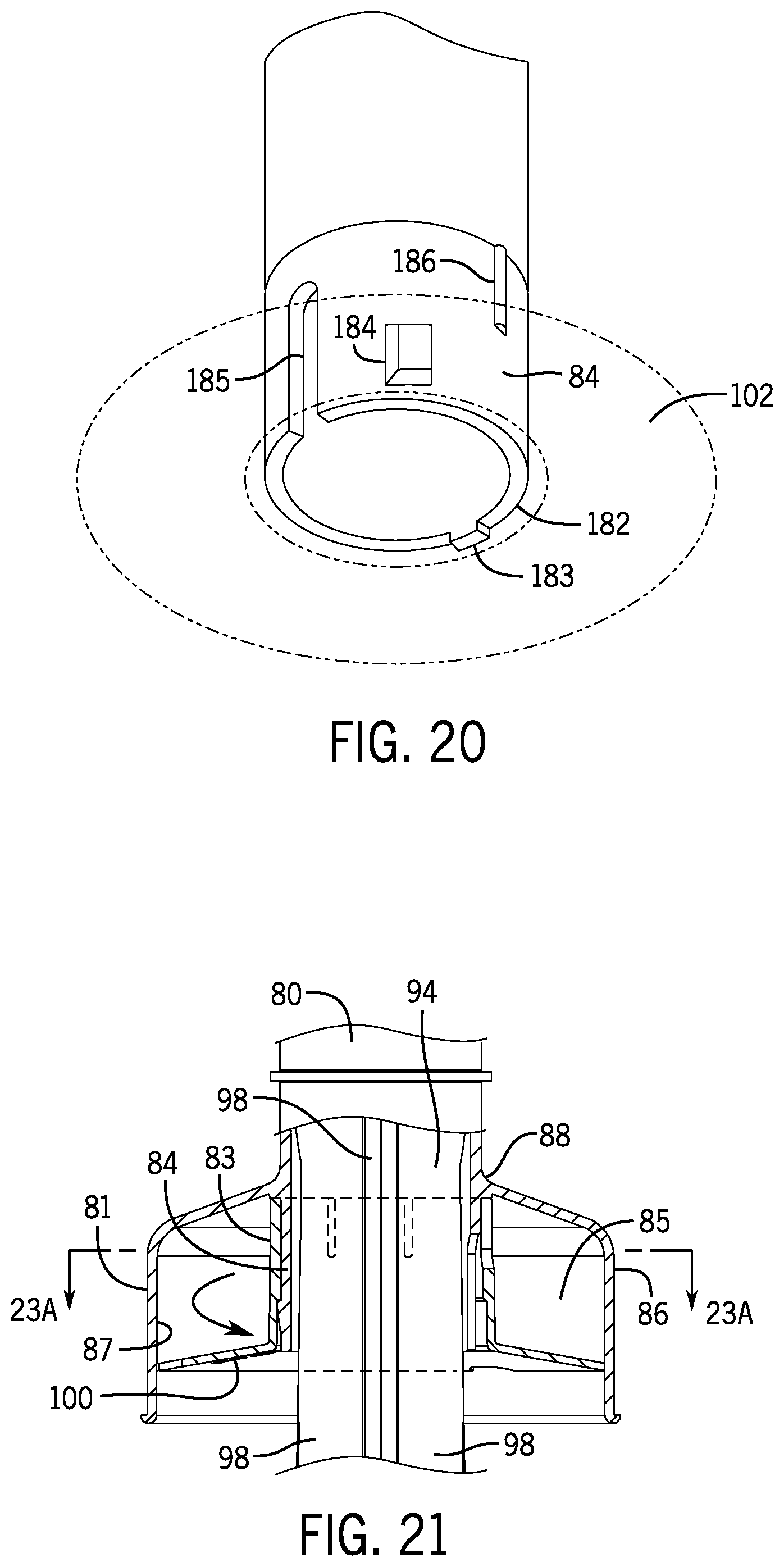 Patent US12297635 Figure 10 – Base for universal slide style float and assembly