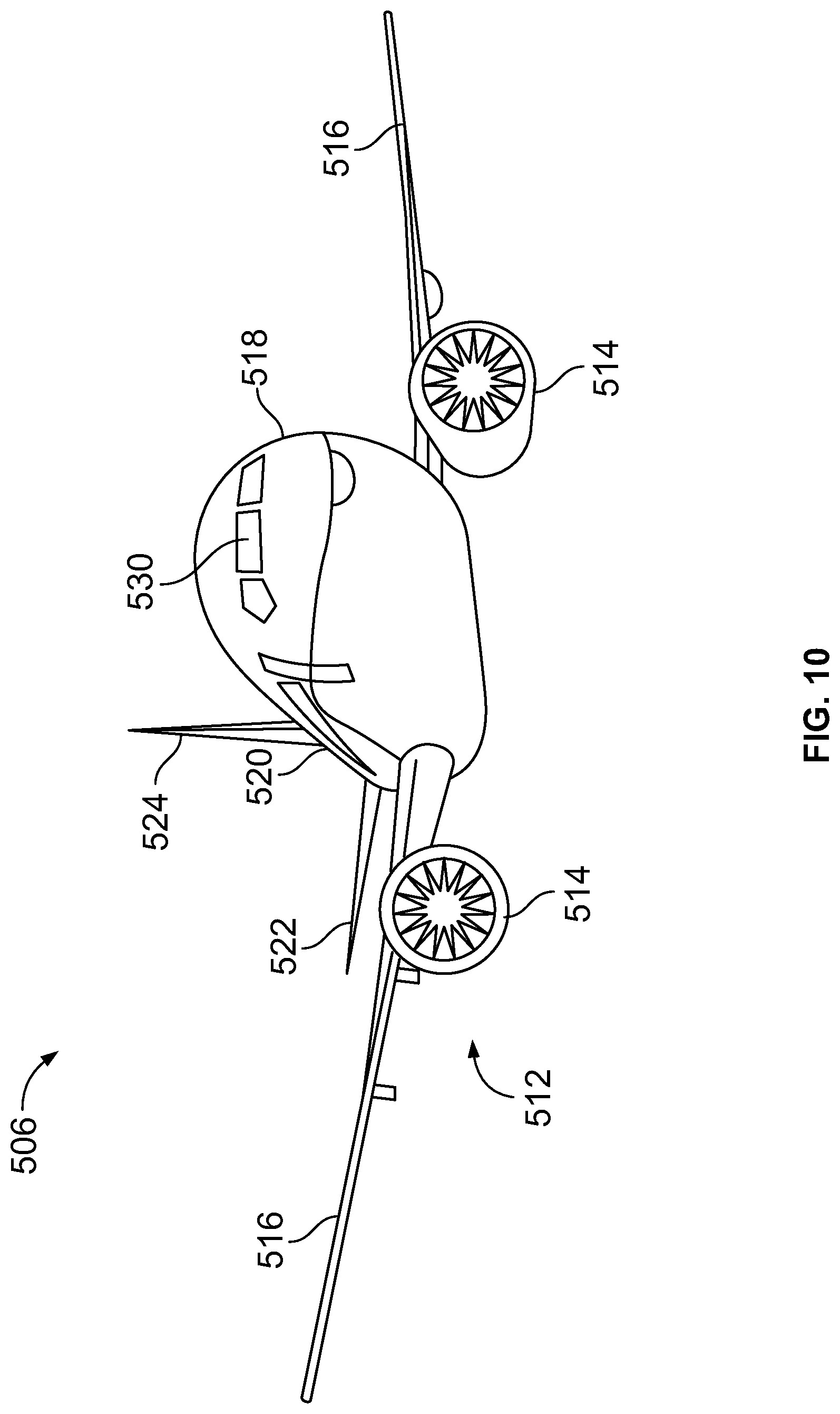 Patent US12297636 Figure 6 – Systems and methods for cleaning a floor of a lavatory within an internal cabin of a vehicle