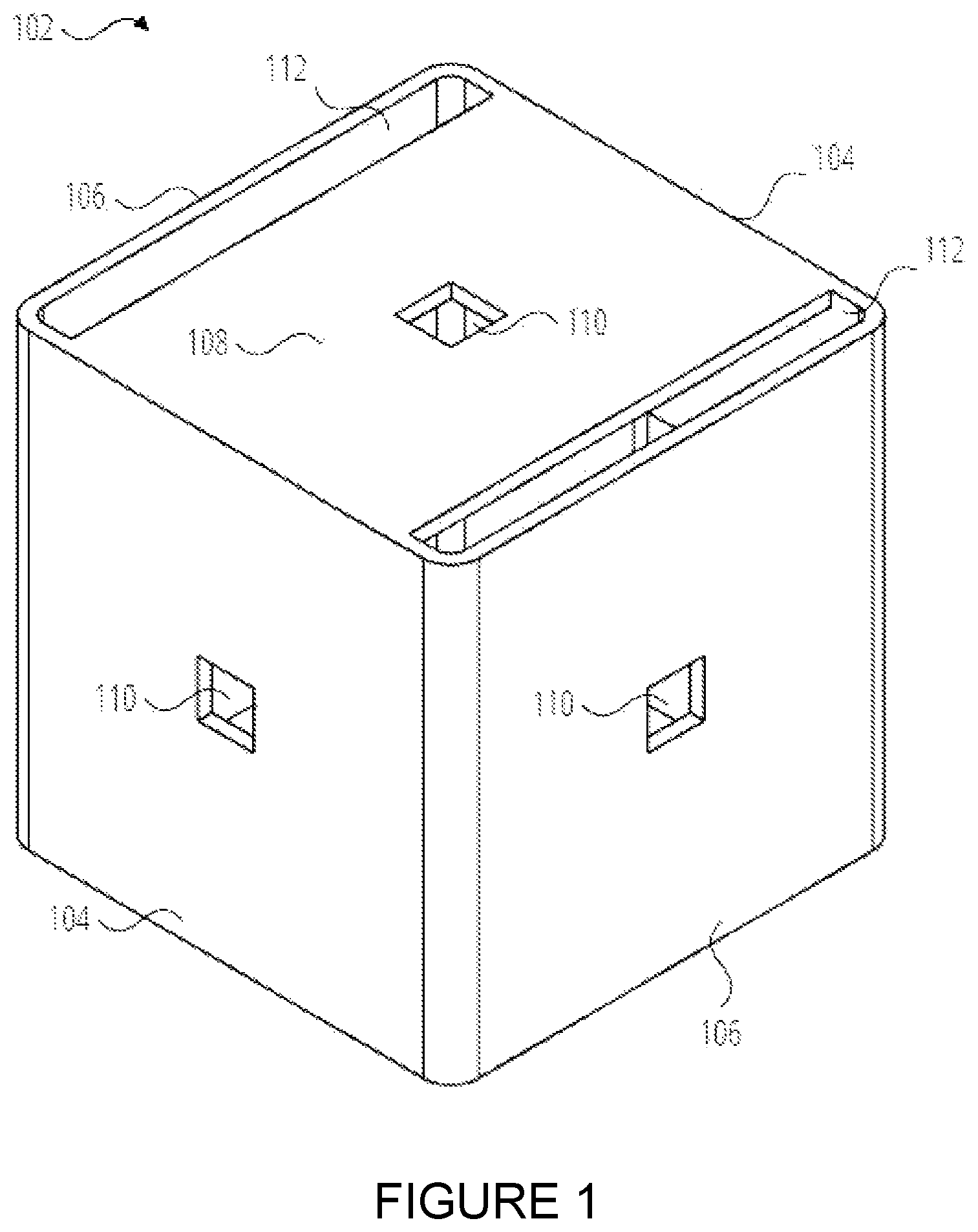 Patent US12297639 Figure 1 – Articulating support bracket