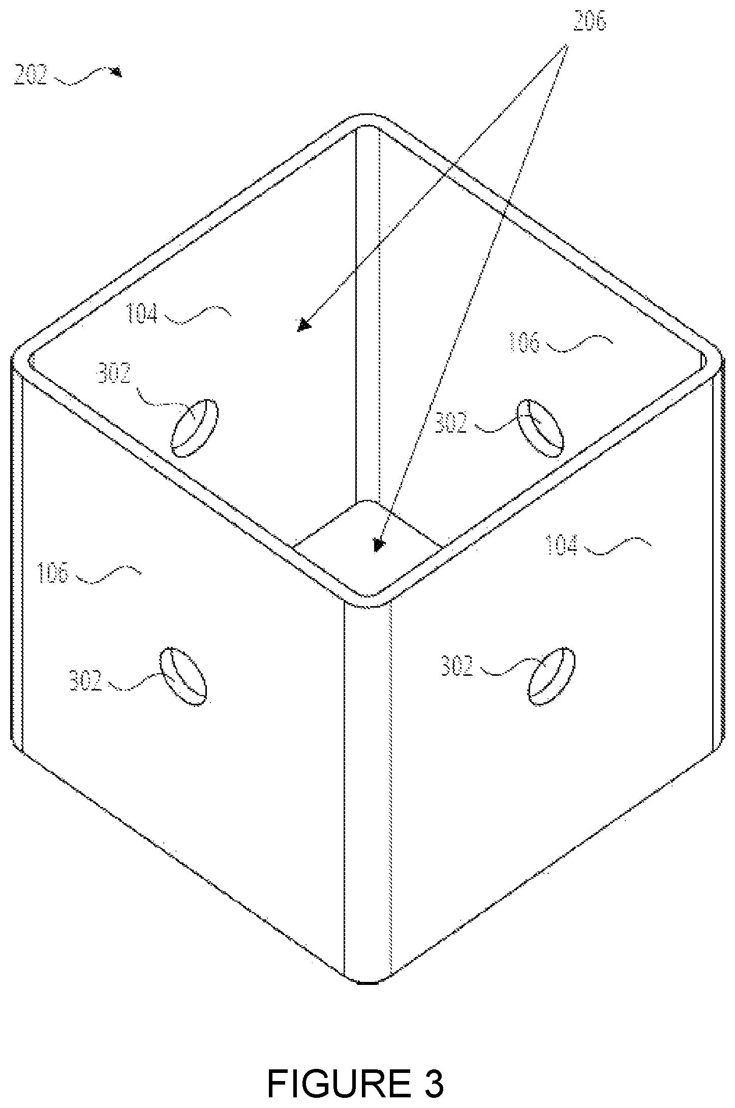 Patent US12297639 Figure 3 – Articulating support bracket