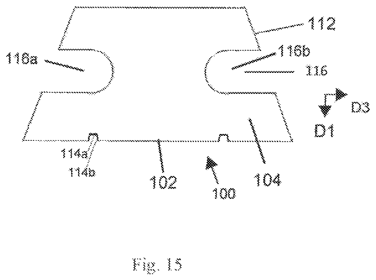 Patent US12297641 Figure 8 – Cast stone corner hardscaping block