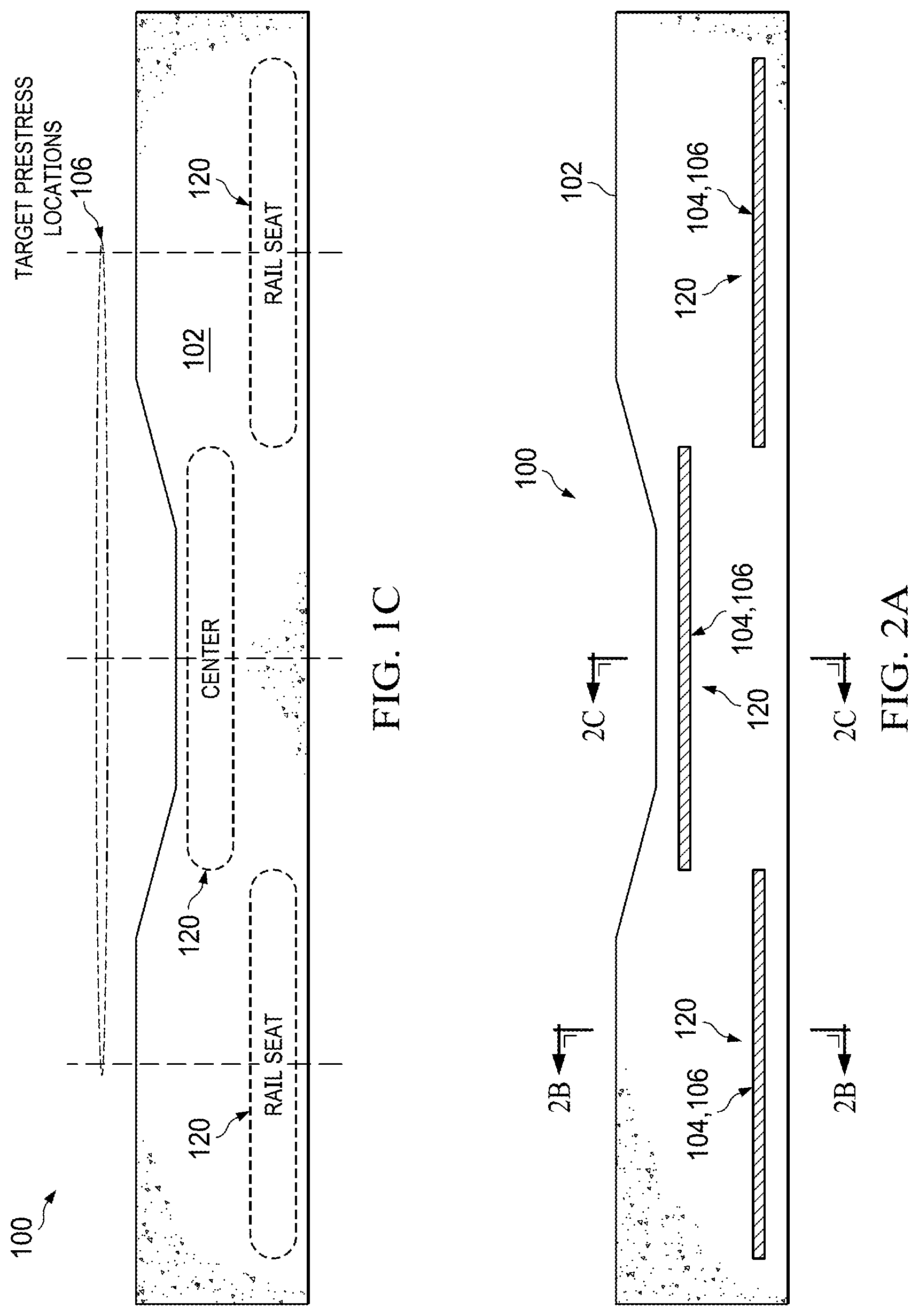 Patent US12297644 Figure 2 – Concrete product comprising an adaptive prestressing system, and method of locally prestressing a concrete product