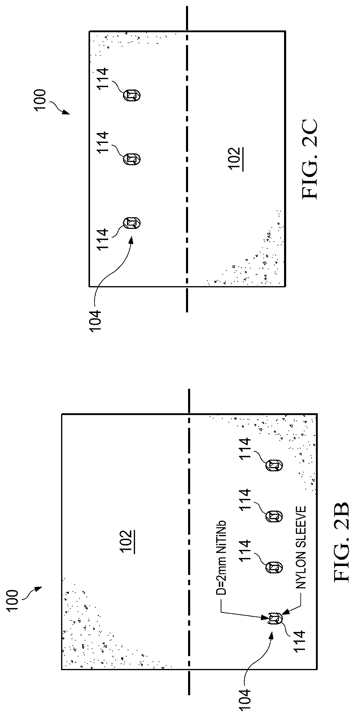 Patent US12297644 Figure 3 – Concrete product comprising an adaptive prestressing system, and method of locally prestressing a concrete product