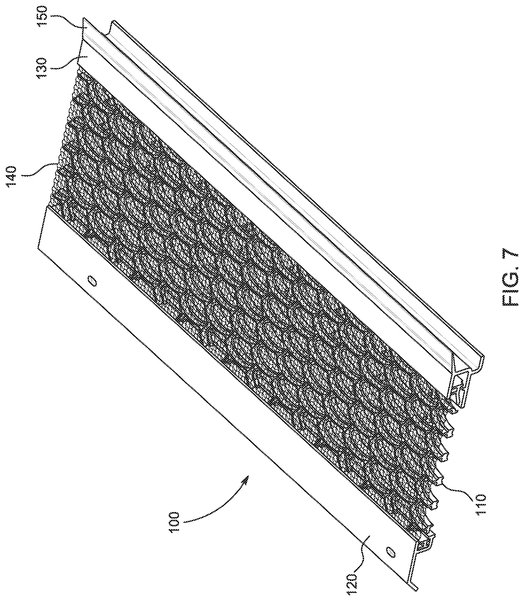 Patent US12297645 Figure 10 – Main bodies and methods for use with modular platform for gutter guard systems with interchangeable components