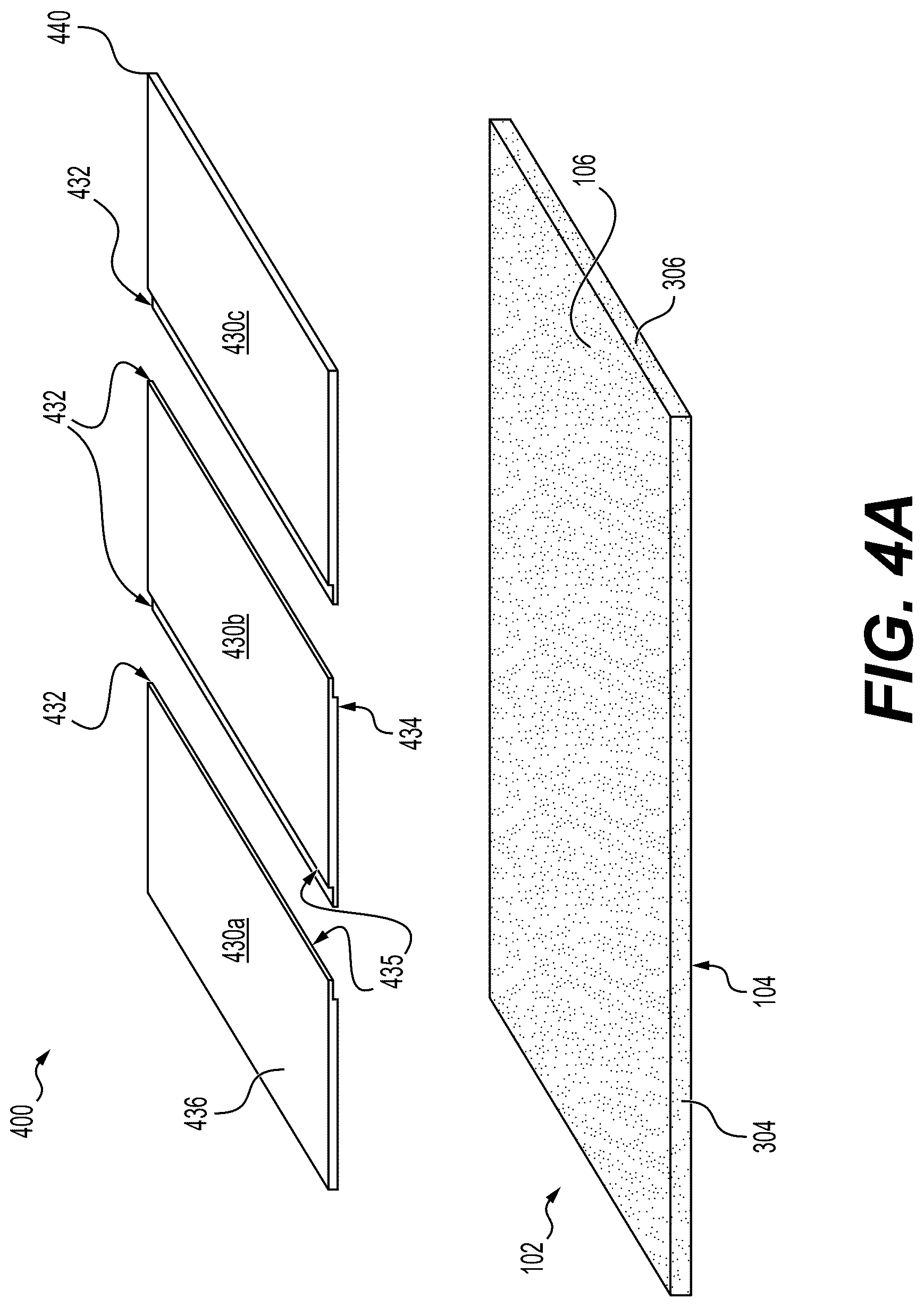 Patent US12297646 Figure 4 – Reinforced porcelain panel product fabrication methods for enhanced structural protection