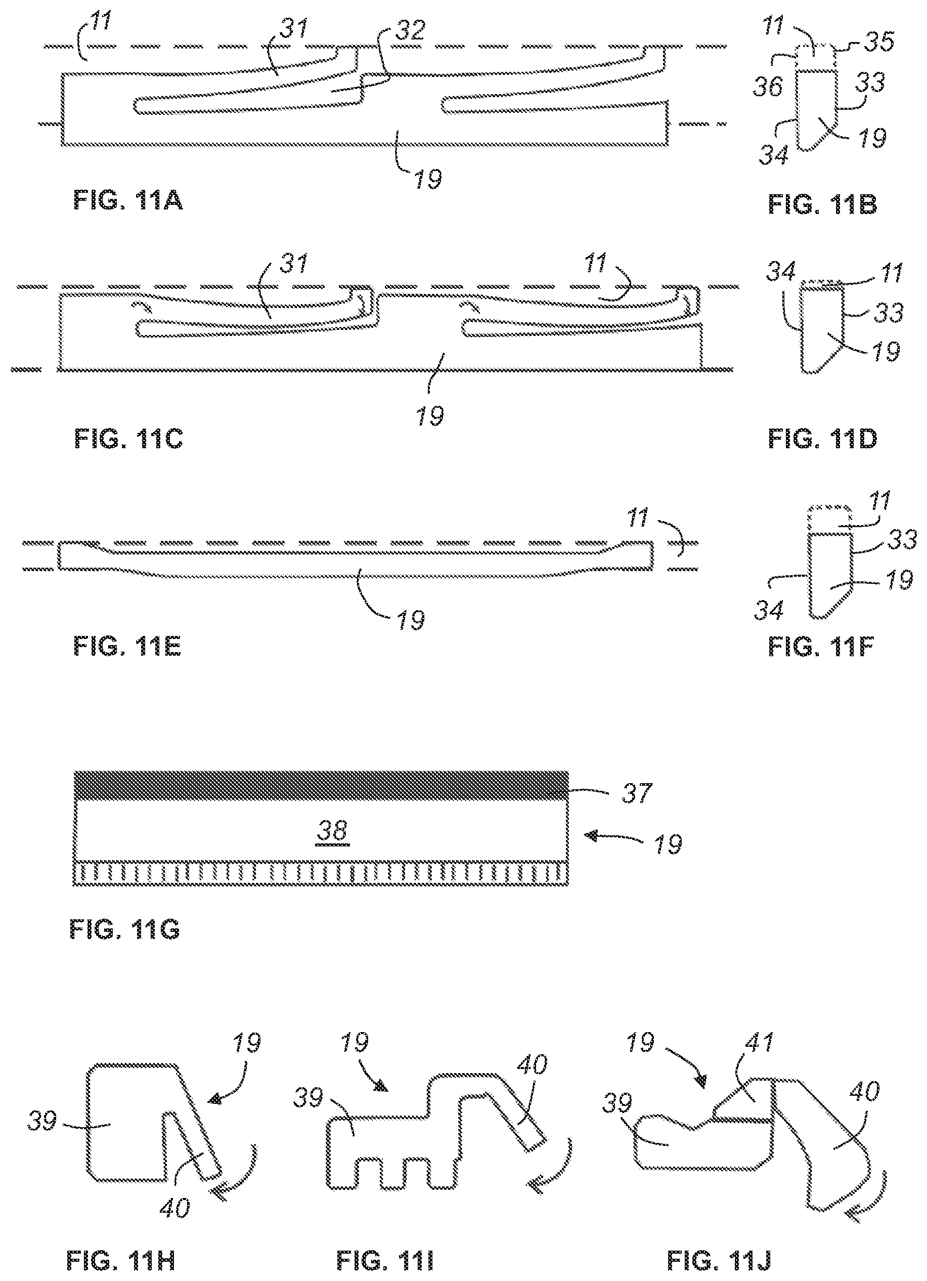 Patent US12297648 Figure 8 – Set of panels with mechanical positioning means