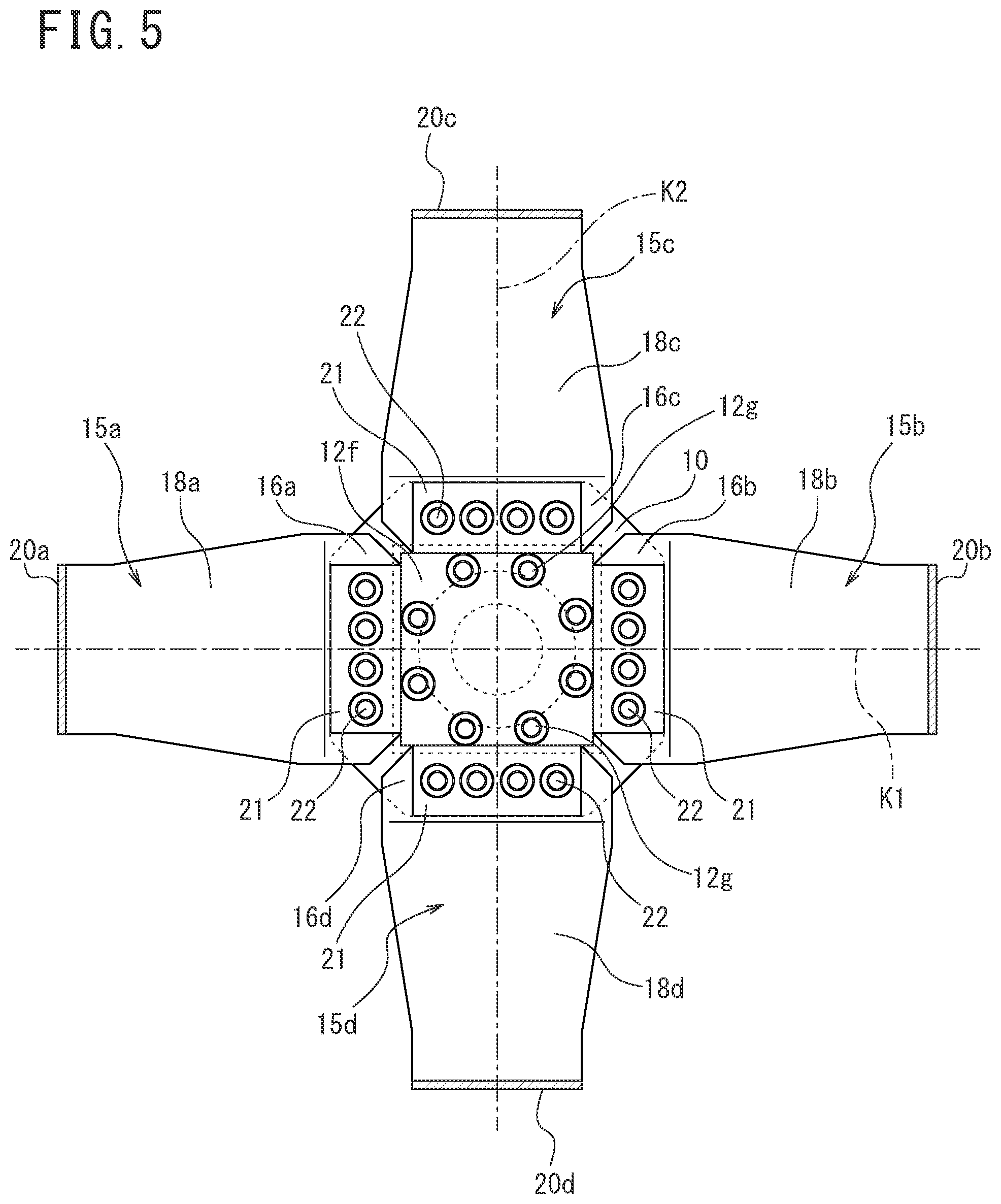 Patent US12297657 Figure 5 – Steel damper for seismic isolation and seismic isolation structure
