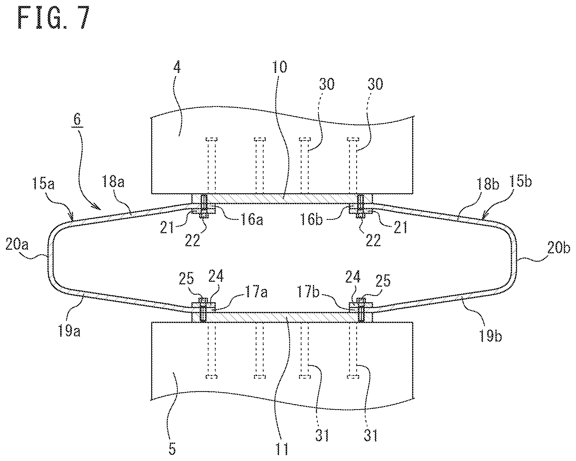 Patent US12297657 Figure 7 – Steel damper for seismic isolation and seismic isolation structure