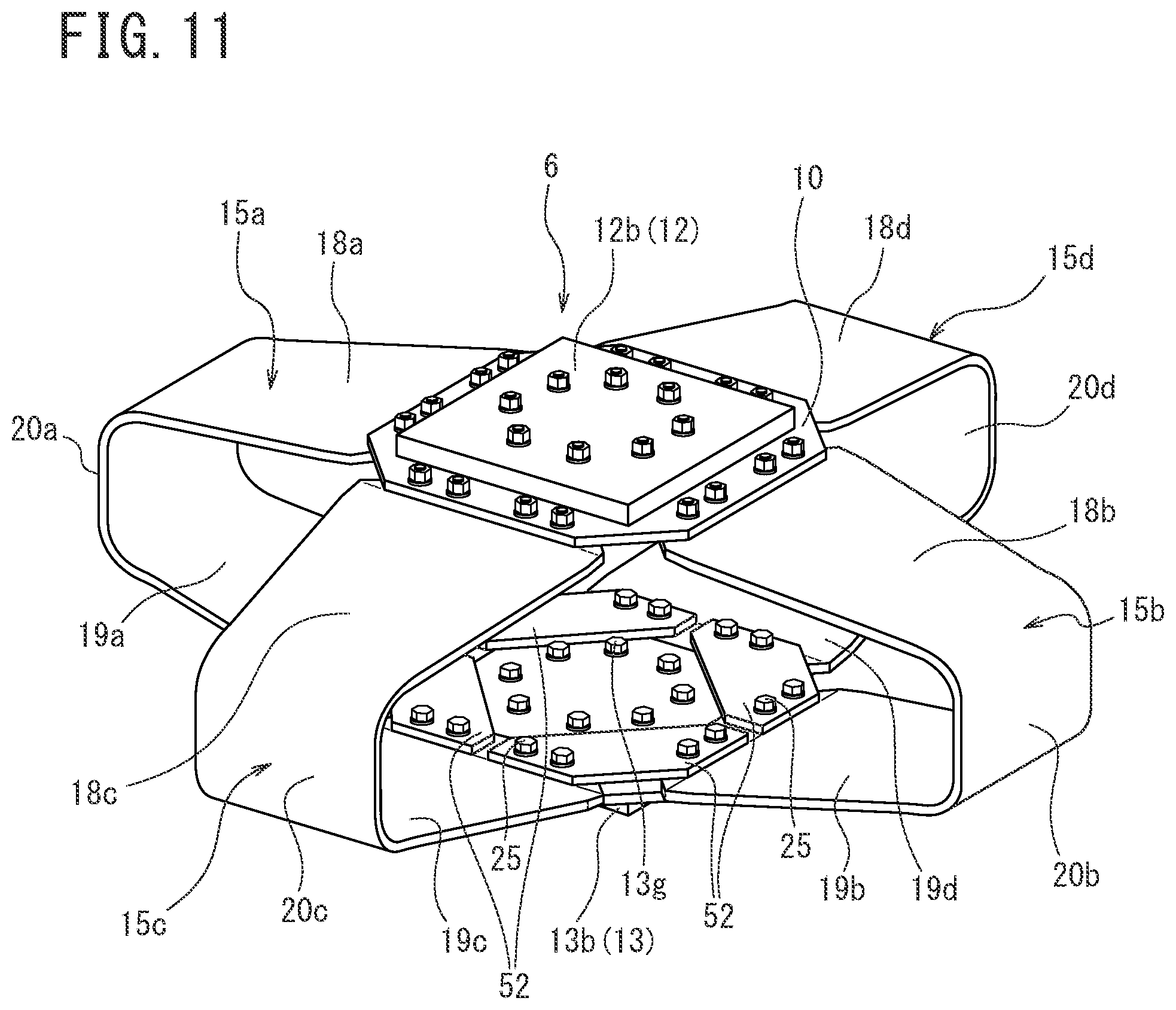Patent US12297657 Figure 11 – Steel damper for seismic isolation and seismic isolation structure