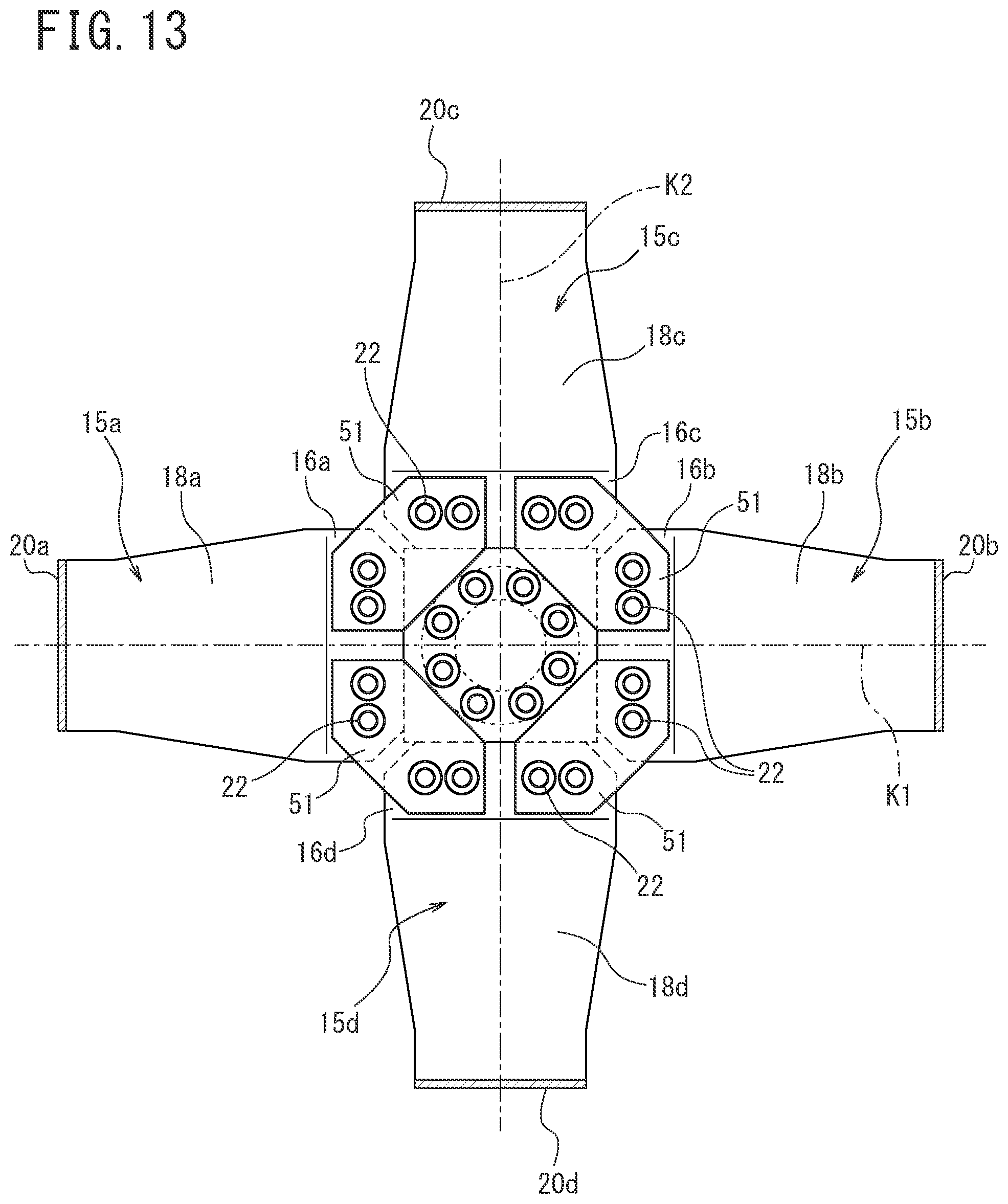 Patent US12297657 Figure 13 – Steel damper for seismic isolation and seismic isolation structure
