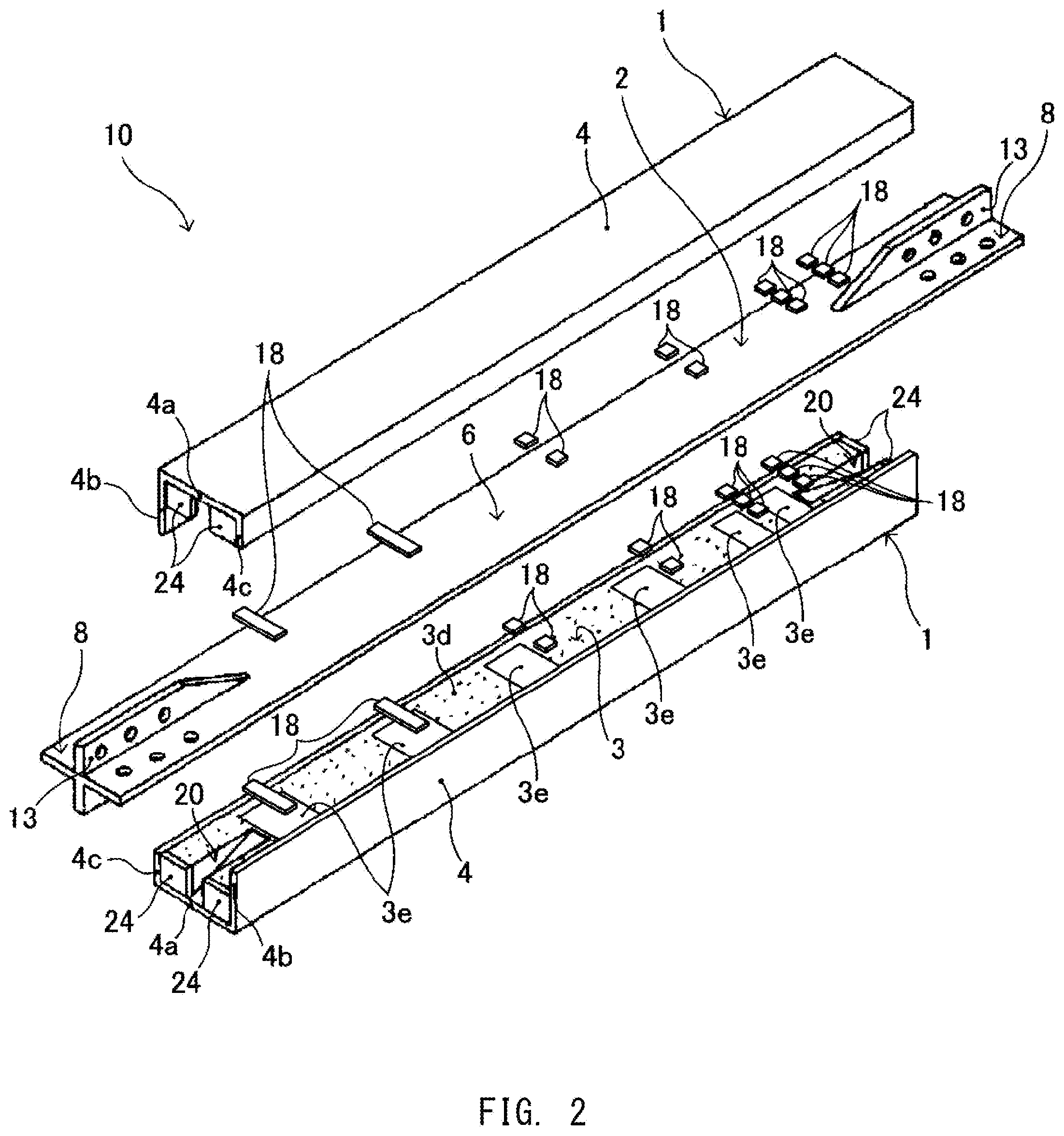 Patent US12297658 Figure 2 – Method of manufacturing buckling-restrained building material