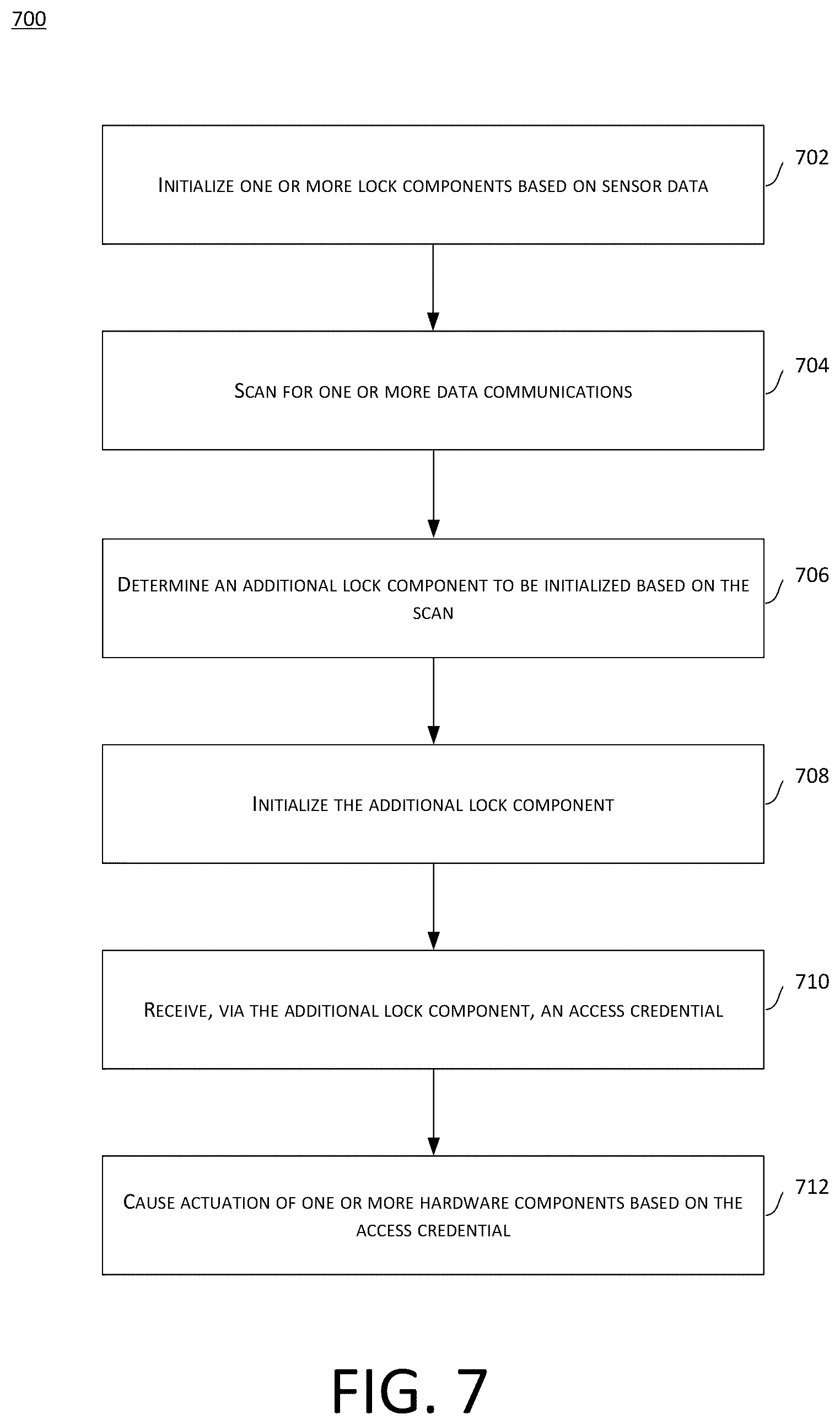 Patent US12297660 Figure 11 – Systems, methods, and devices for electronic dynamic lock assembly