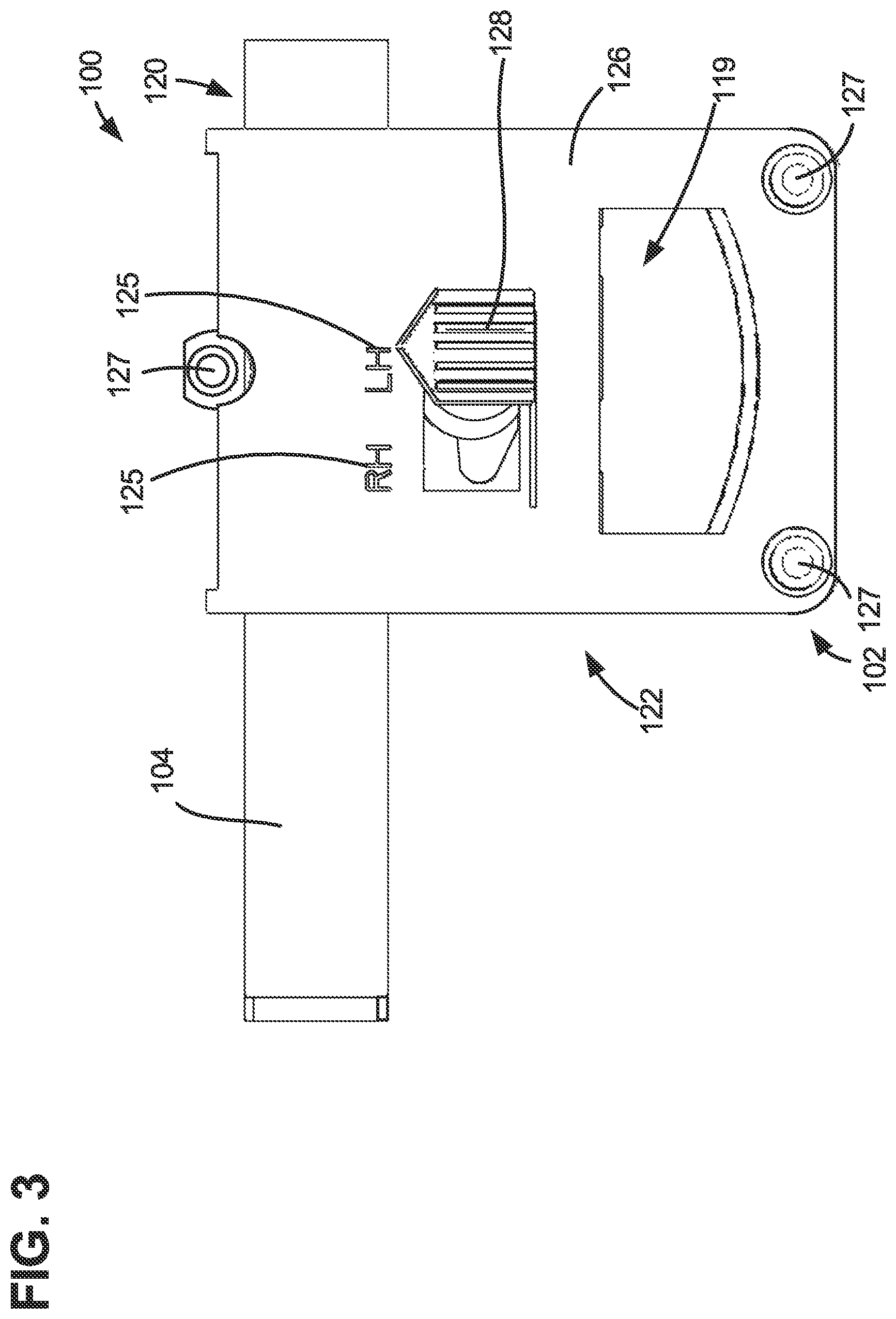 Patent US12297663 Figure 3 – Field-handable gate latch