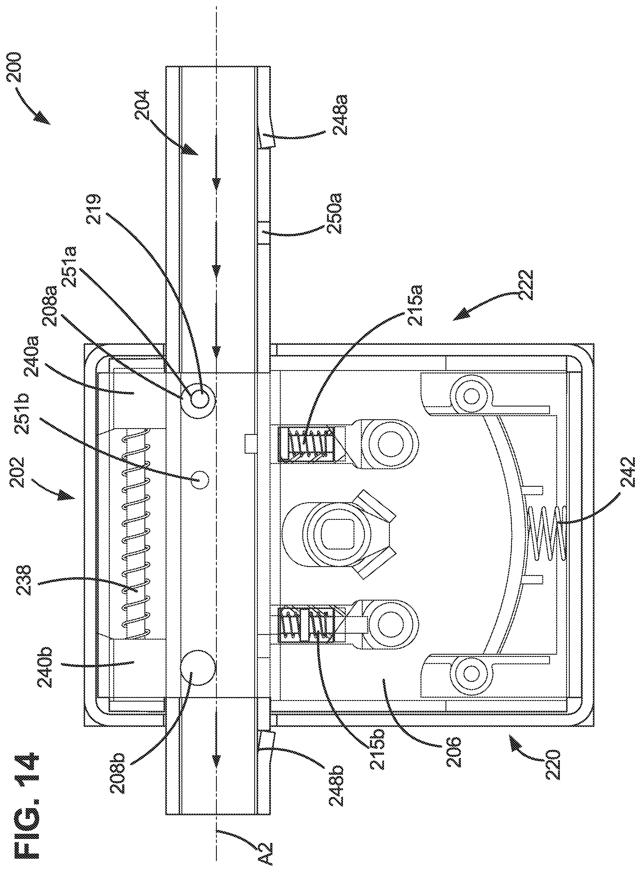 Patent US12297663 Figure 13 – Field-handable gate latch