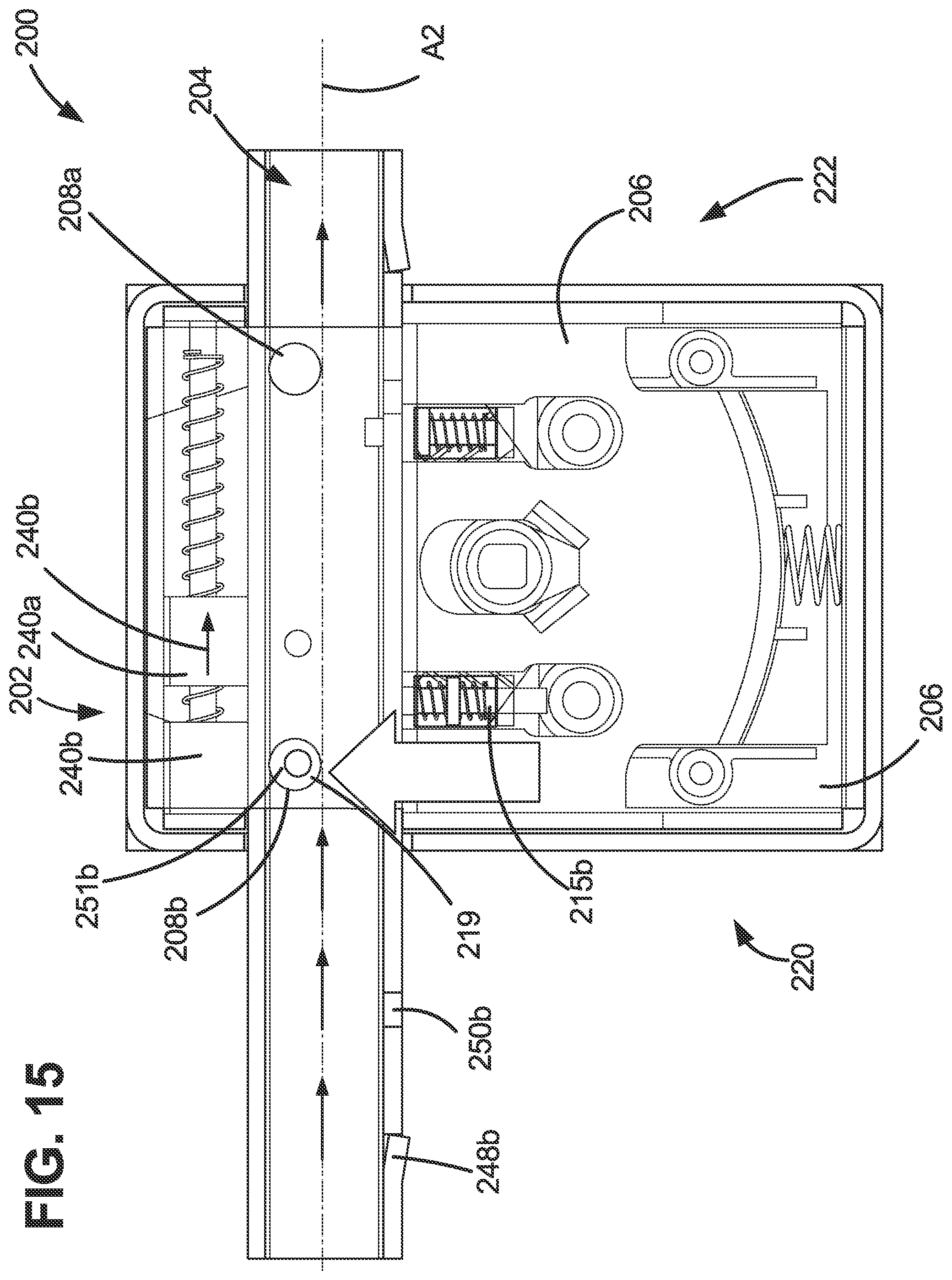 Patent US12297663 Figure 14 – Field-handable gate latch