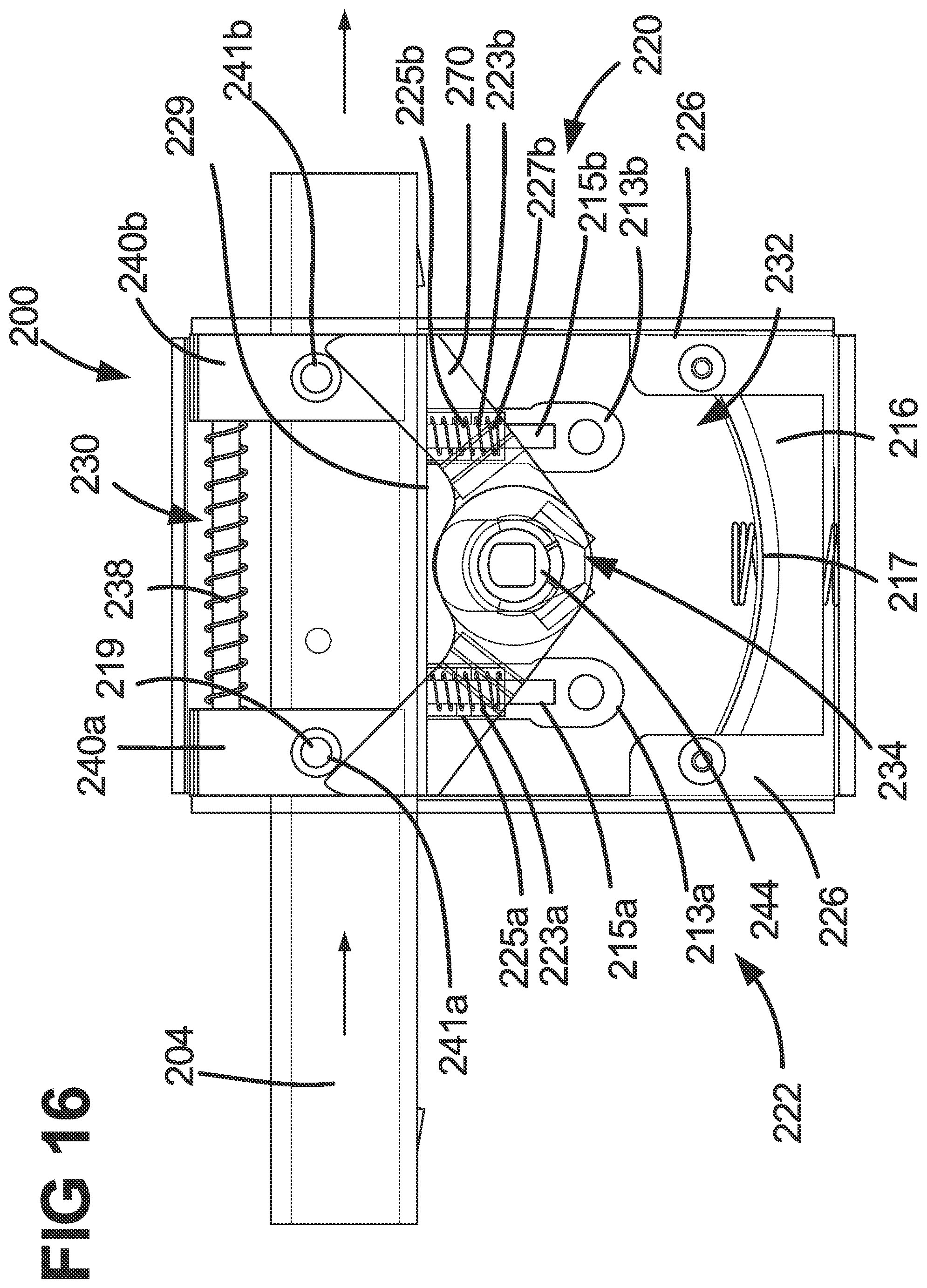 Patent US12297663 Figure 15 – Field-handable gate latch