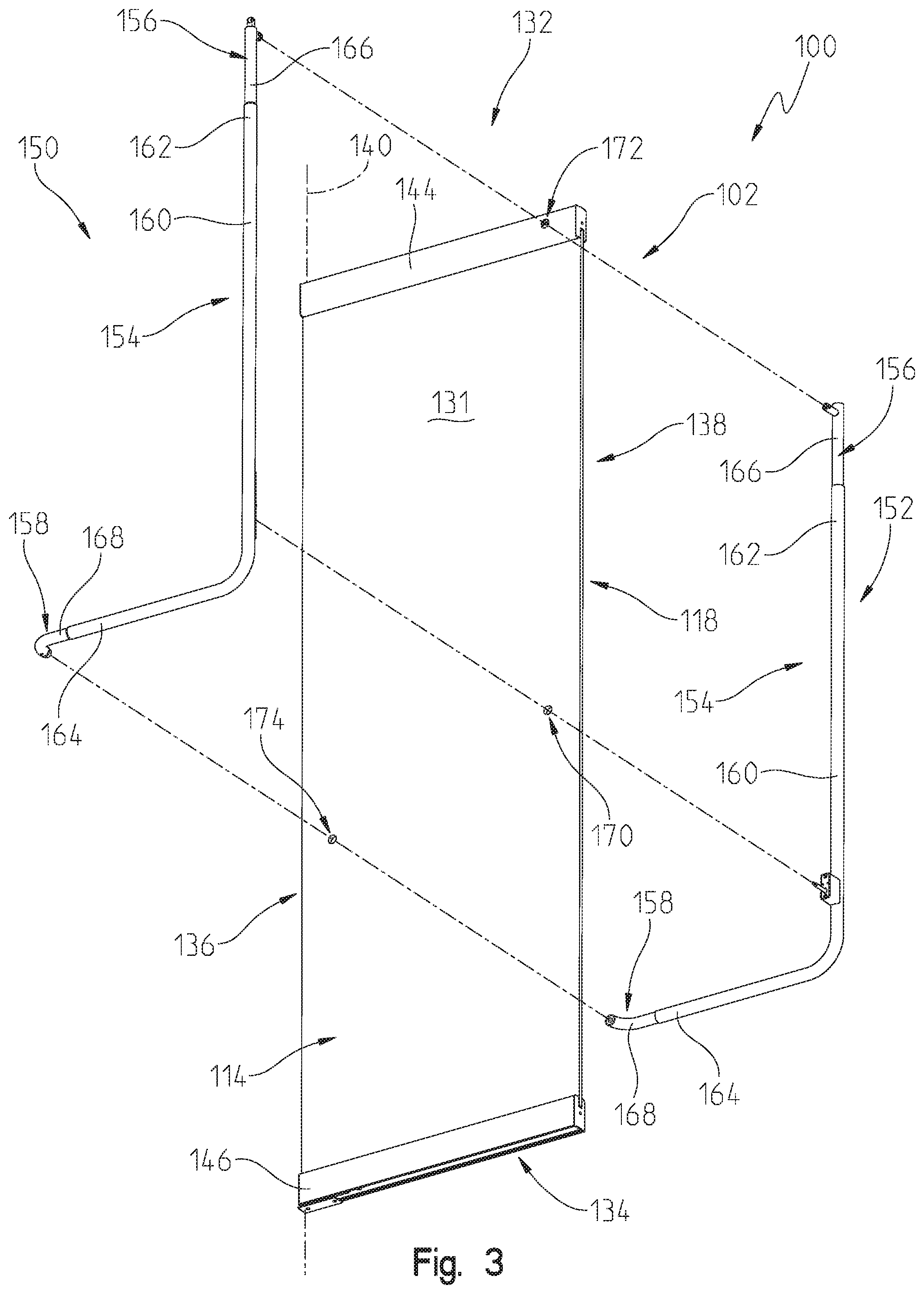 Patent US12297665 Figure 3 – Tubular exit device and method of installation