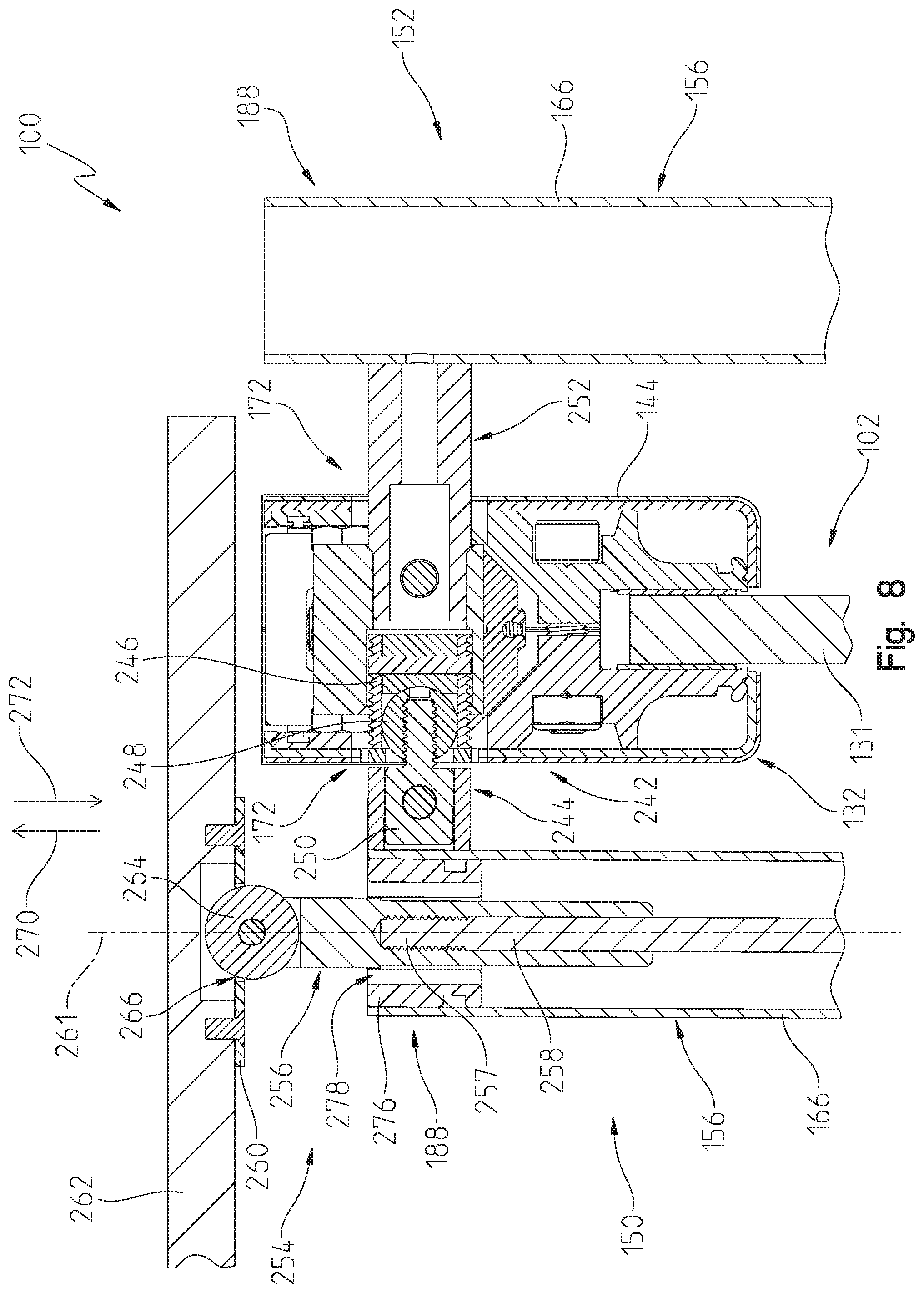 Patent US12297665 Figure 11 – Tubular exit device and method of installation