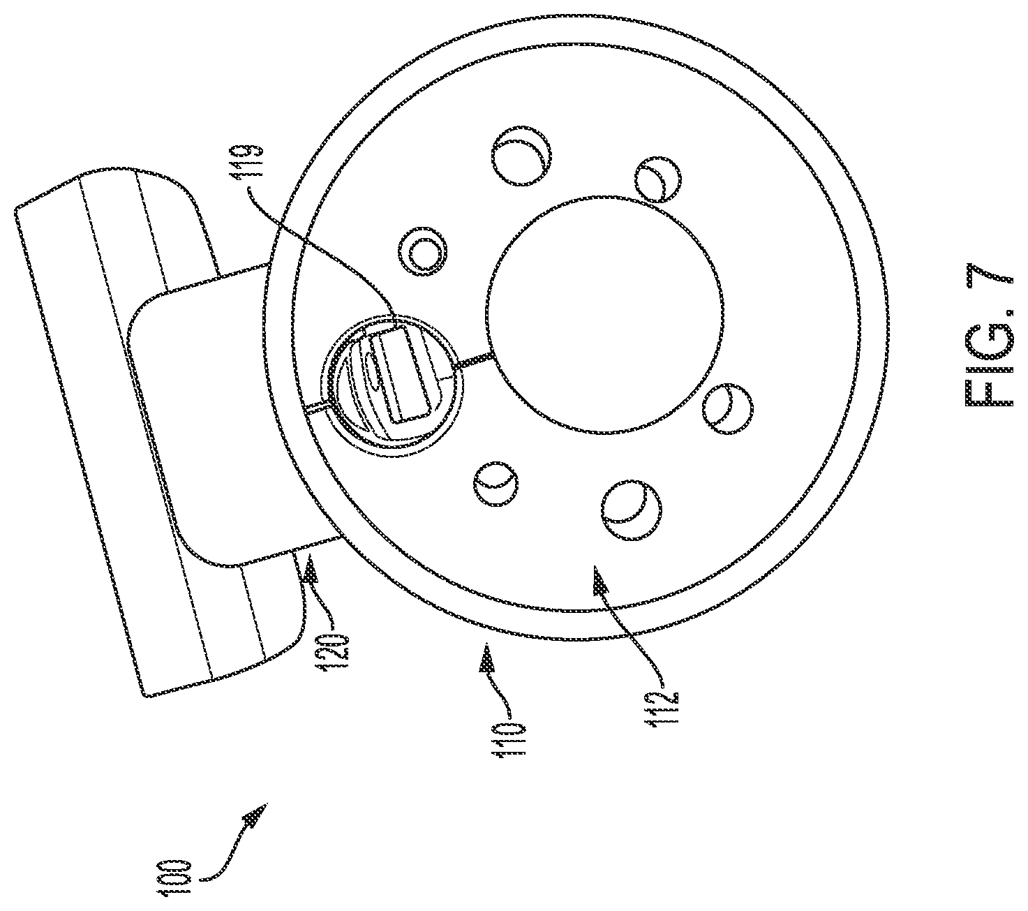 Patent US12297666 Figure 8 – Convertible security apparatus