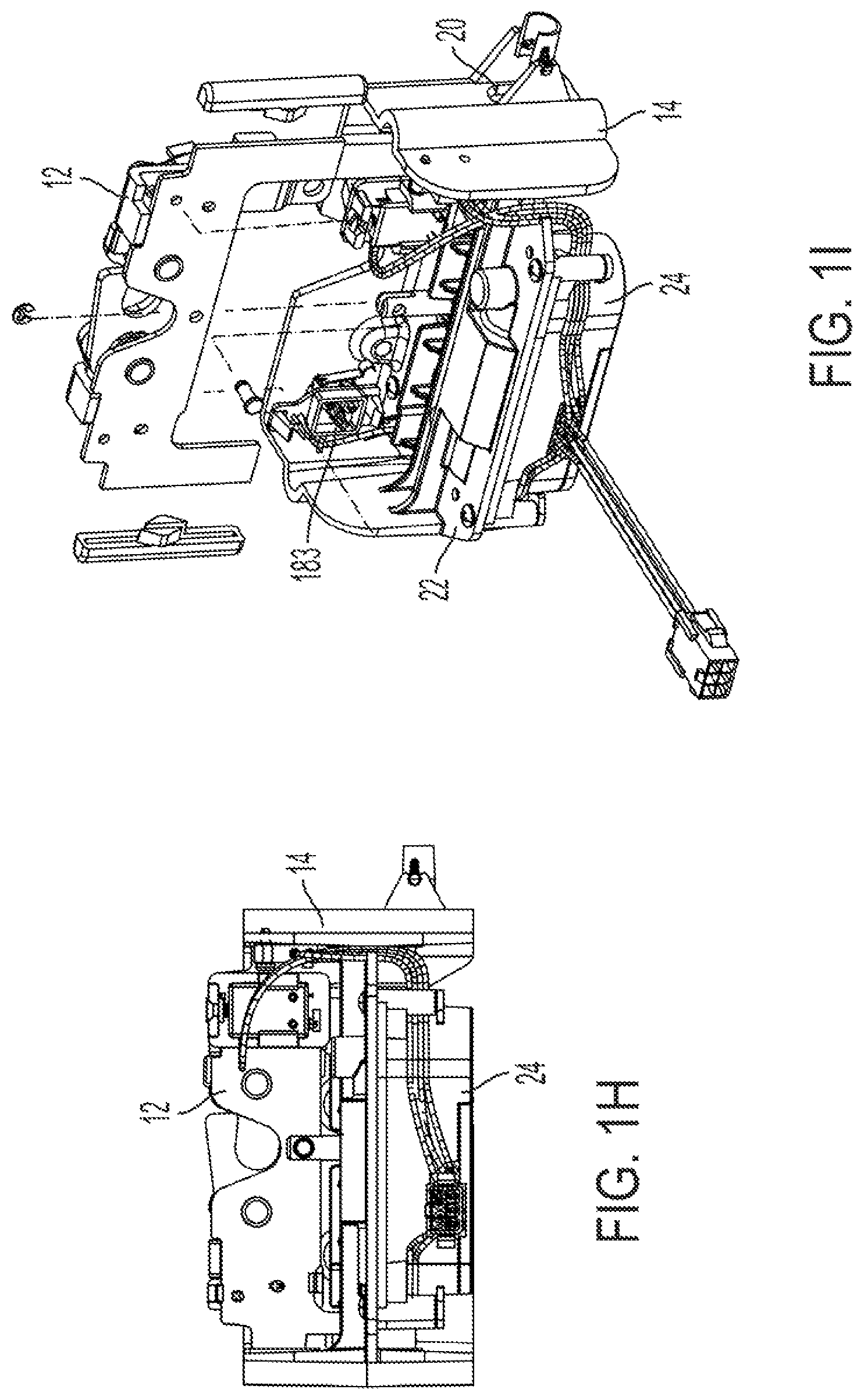 Patent US12297668 Figure 3 – Compression latch