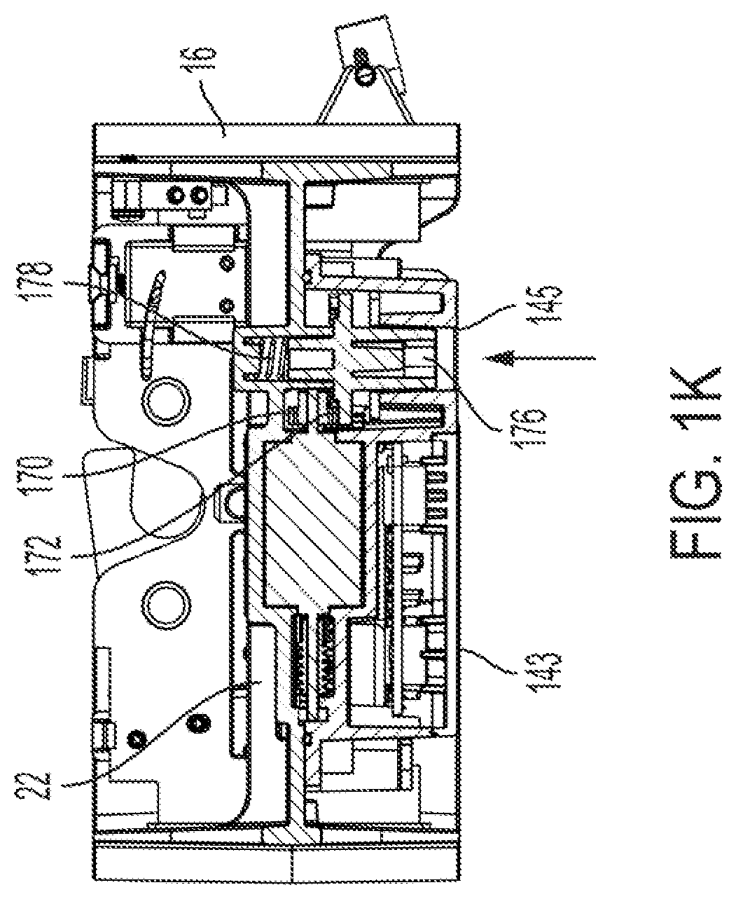 Patent US12297668 Figure 5 – Compression latch
