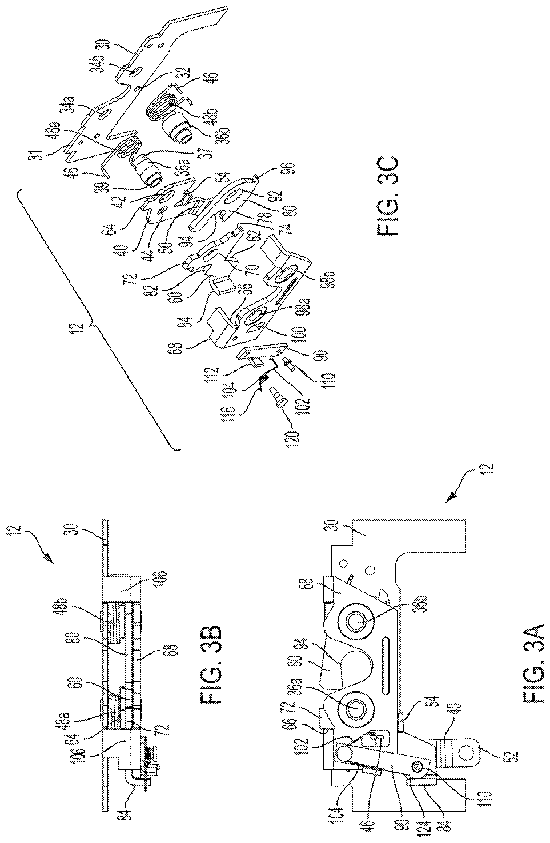 Patent US12297668 Figure 8 – Compression latch