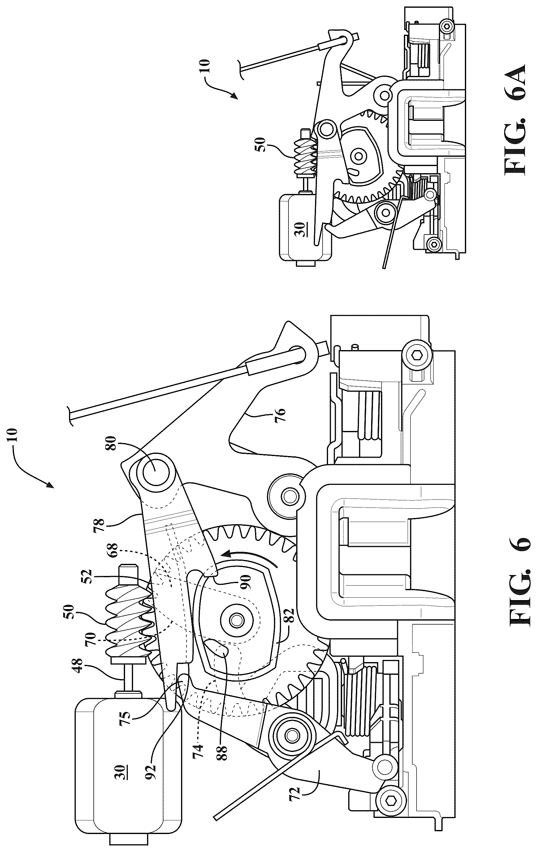 Patent US12297669 Figure 7 – Closure latch assembly with power-operated actuator providing multiple powered functions