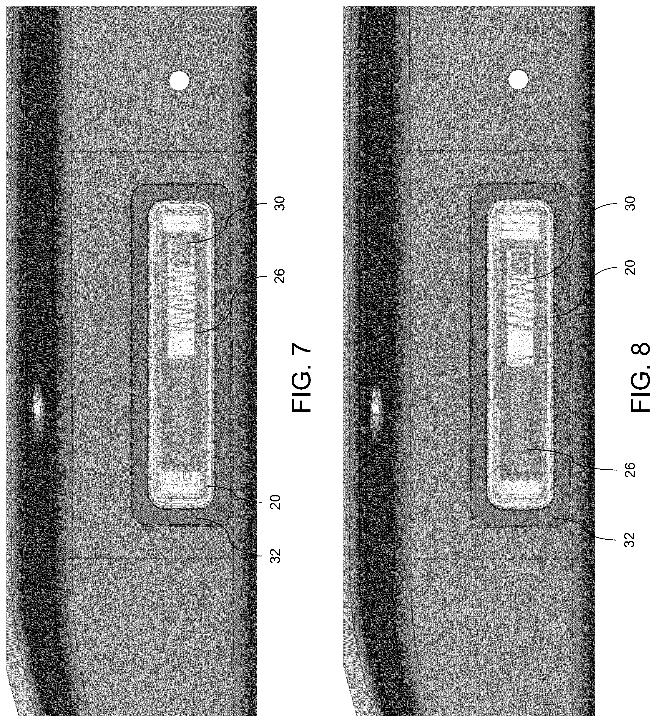 Patent US12297671 Figure 6 – Vehicular door handle assembly