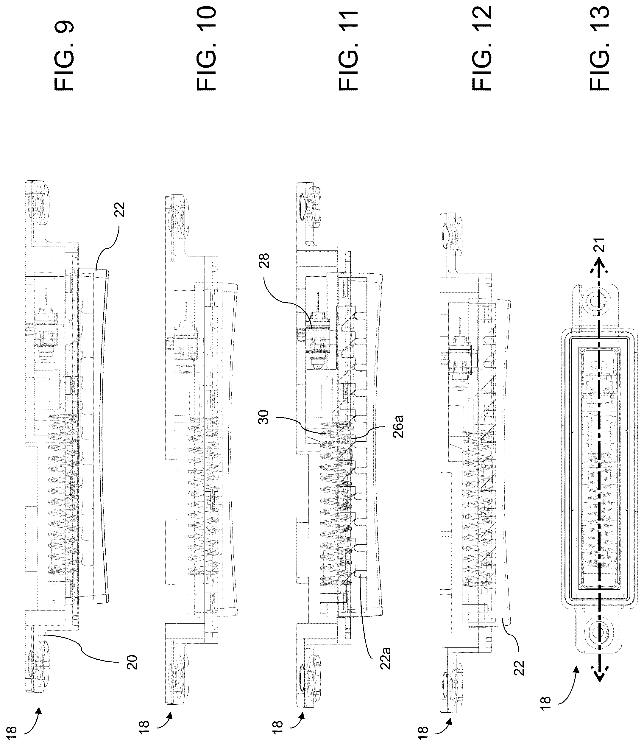 Patent US12297671 Figure 7 – Vehicular door handle assembly