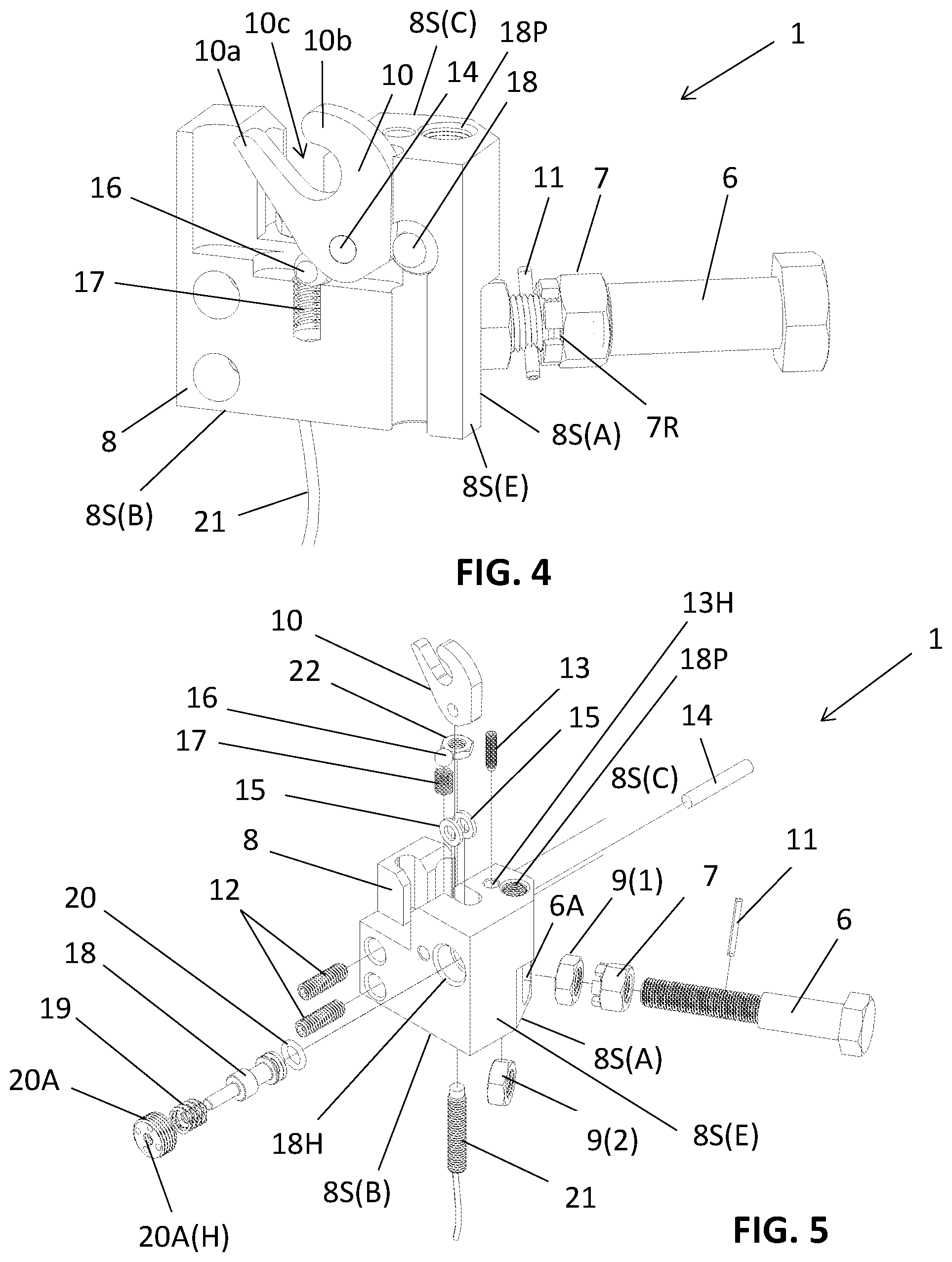 Patent US12297673 Figure 3 – Adjustable tamper-resistant locking mechanism for manhole cover